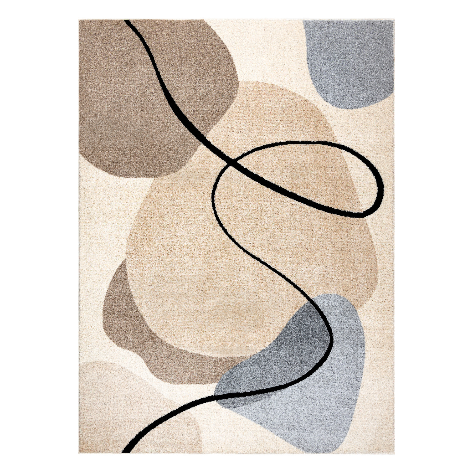 Dywany Łuszczów, Kusový koberec Fusion 9213 cream/beige, 80x150, béžová, kancelária