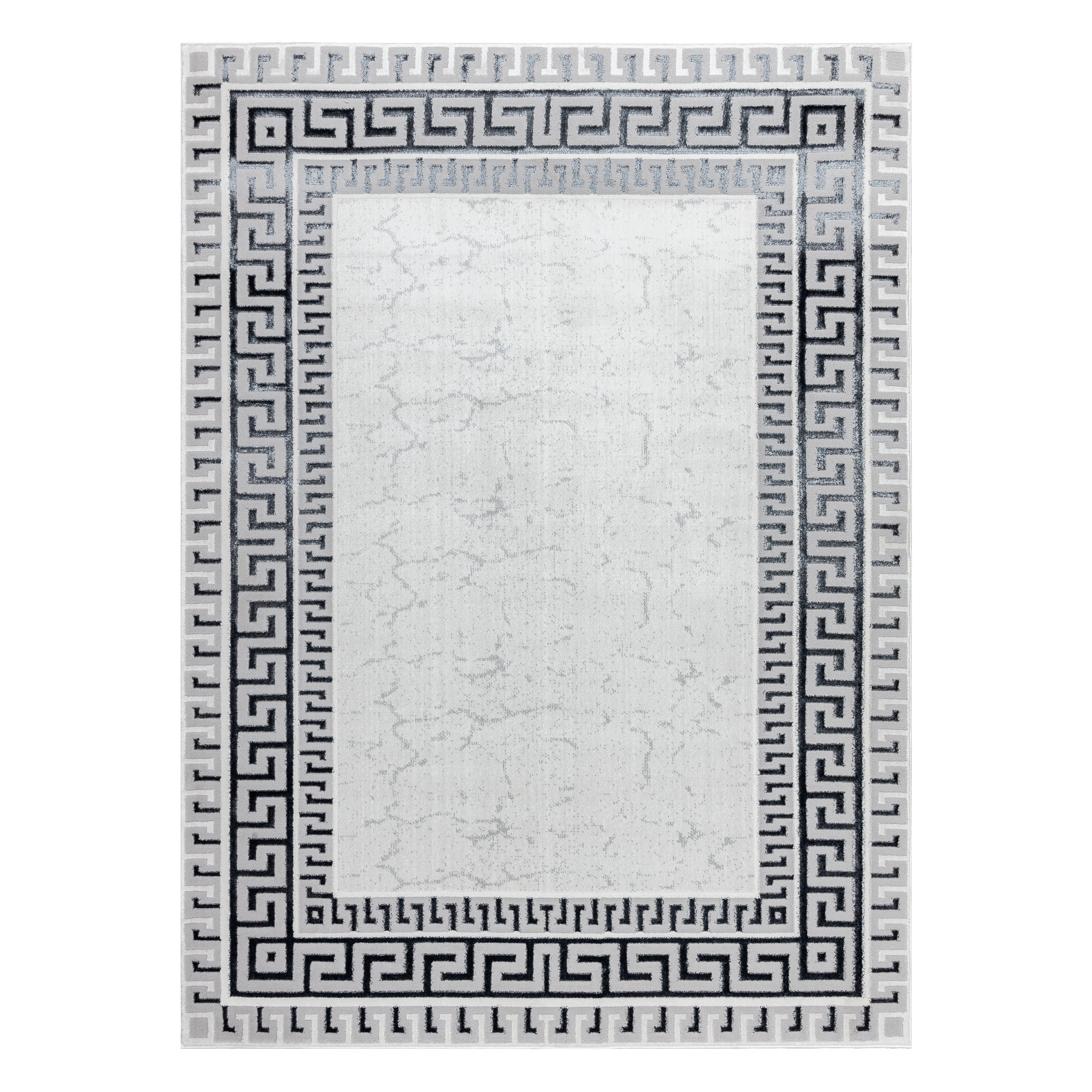 Dywany Łuszczów, Kusový koberec Allure 1960 white/grey, 80x150, šedá, kancelária