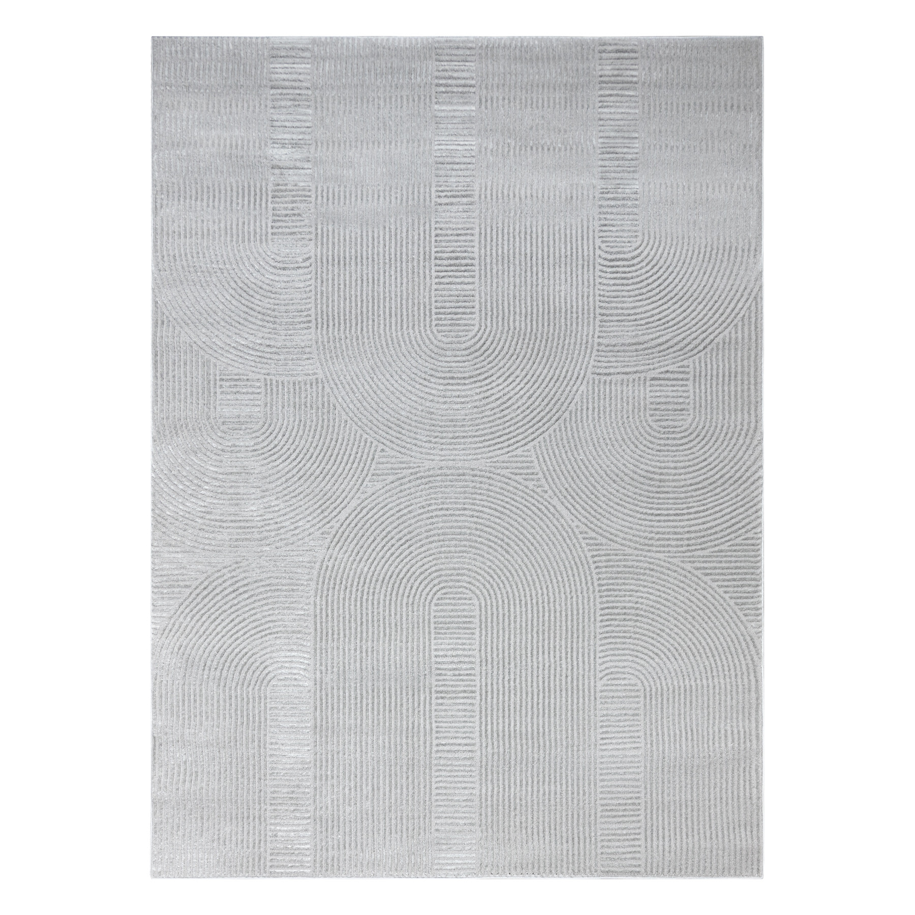 Dywany Łuszczów, Kusový koberec Balance 9086 grey, 120x170, šedá, obývacia izba