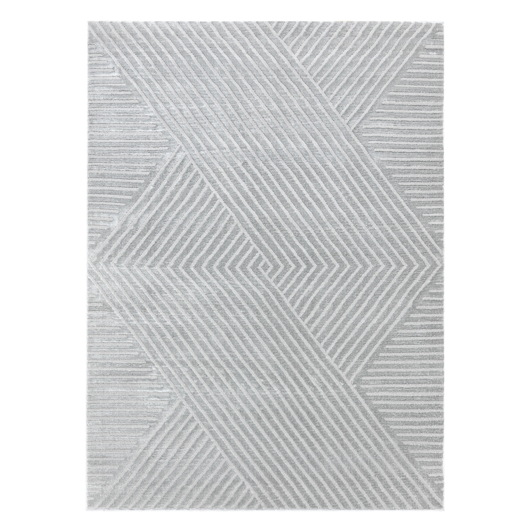 Dywany Łuszczów, Kusový koberec Balance 1503 grey, 140x190, šedá, obývacia izba
