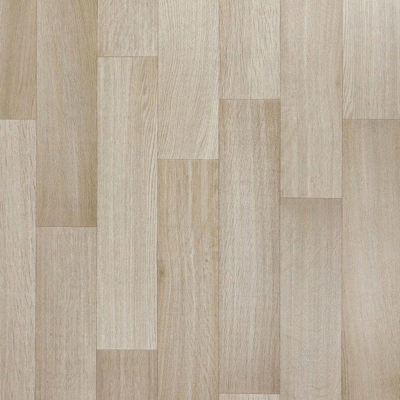 AKCIA: 109x452 cm PVC podlaha - lino March wood 2203, šíře, béžová, bez podkladu, detská izba