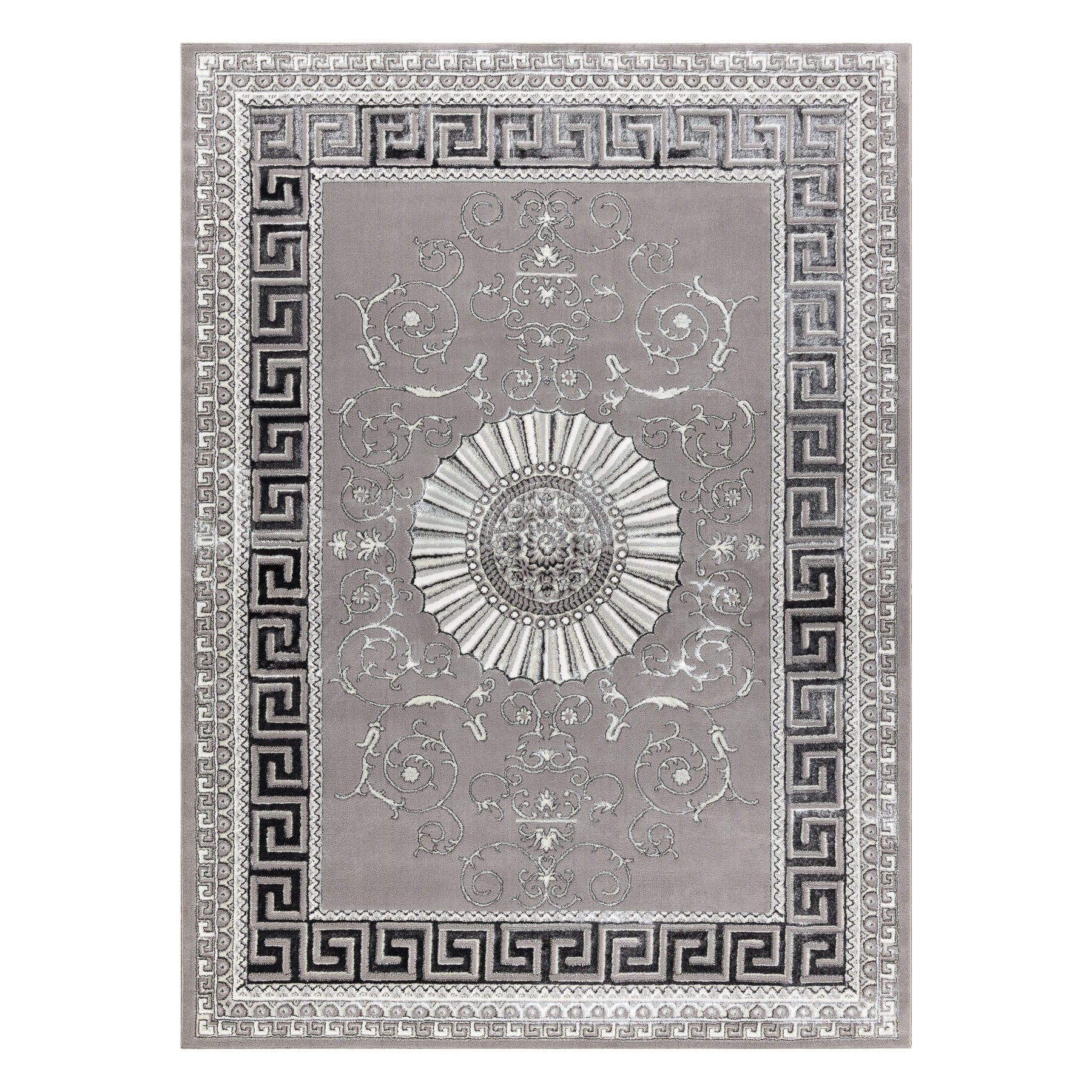 Dywany Łuszczów, Kusový koberec Bliss Z160AZ246 grey, 140x190, šedá, kancelária