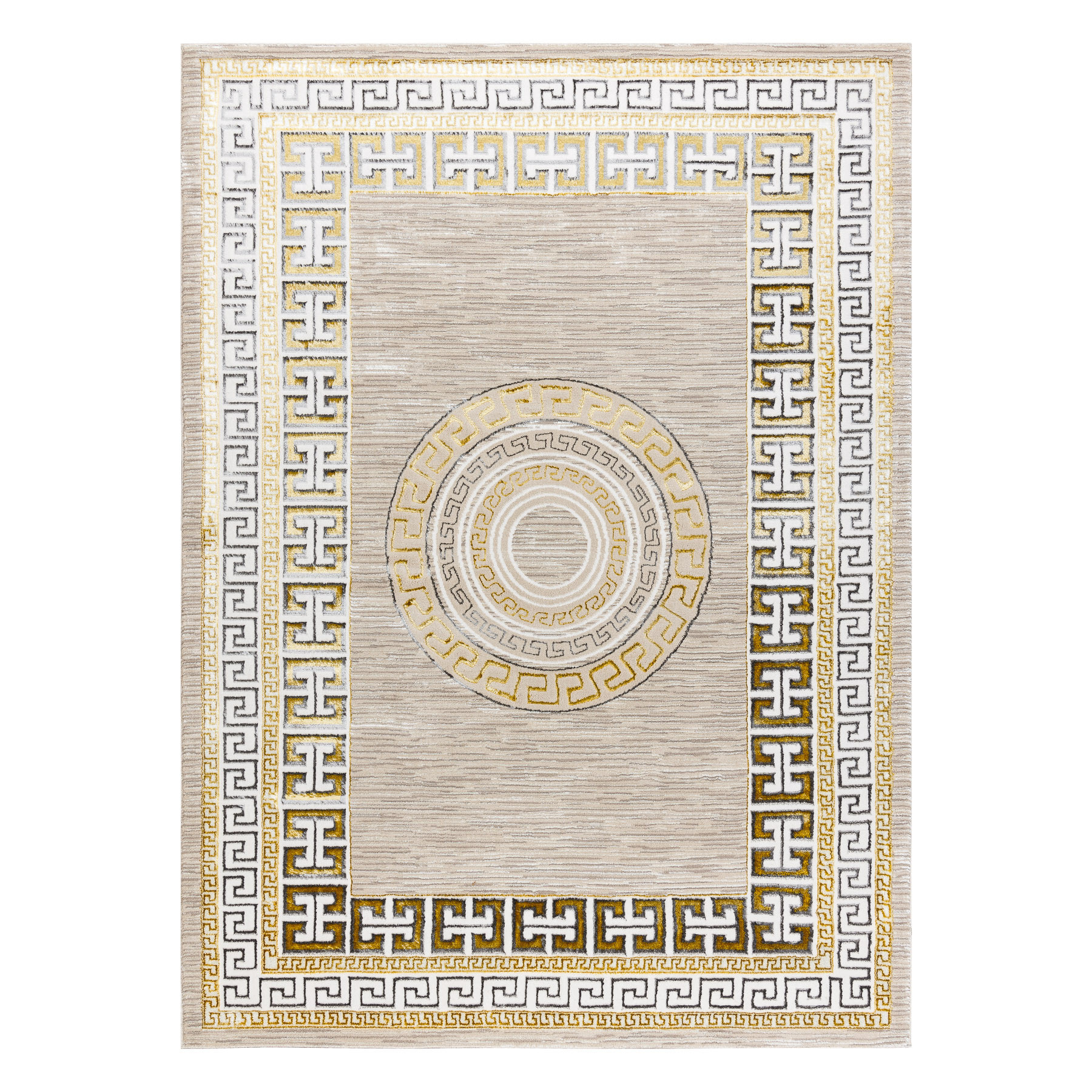 Dywany Łuszczów, Kusový koberec Bliss Z205AZ127 cream/gold, 120x170, béžová, kancelária