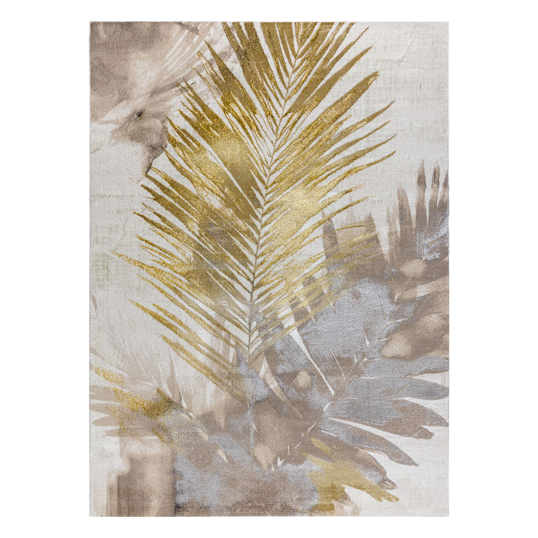 Dywany Łuszczów, Kusový koberec Bliss Z216AZ137 cream/gold, 120x170, béžová, kancelária
