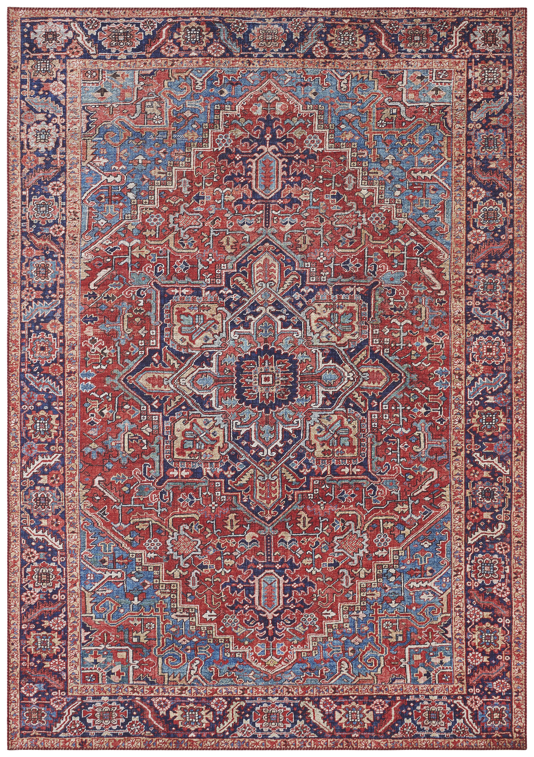 Hanse Home, AKCIA: 80x150 cm Kusový koberec Asmar 104012 Orient / Red, červená, obývacia izba