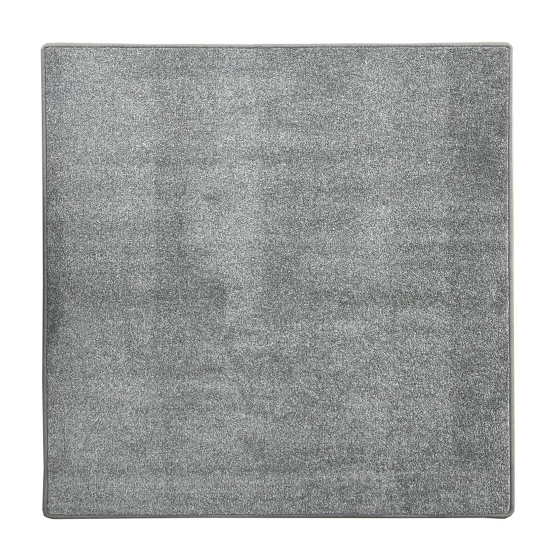 Vopi, AKCIA: 200x200 cm Kusový koberec Messina šedá štvorec, šedá, obývacia izba