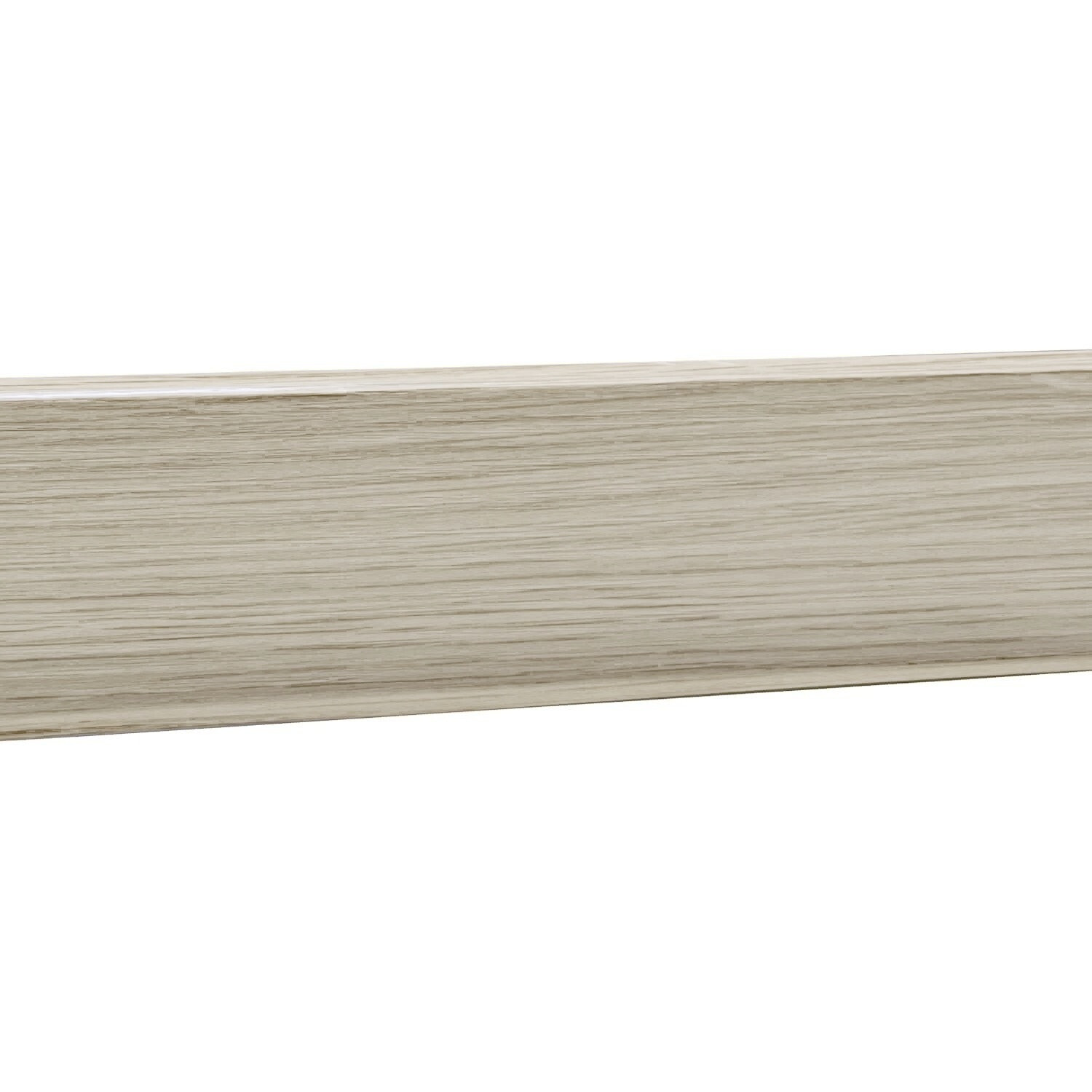 Egibi, Soklová lišta CD60 Toronto 2,5 m, 2500x60x10 mm, hnedá