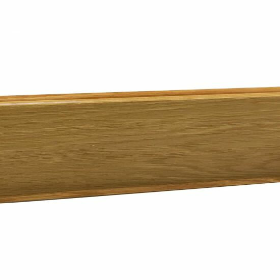 Egibi, Soklová lišta CD60 Montreal / Jasper / Vernon 2,5 m, 2500x60x10 mm, hnedá