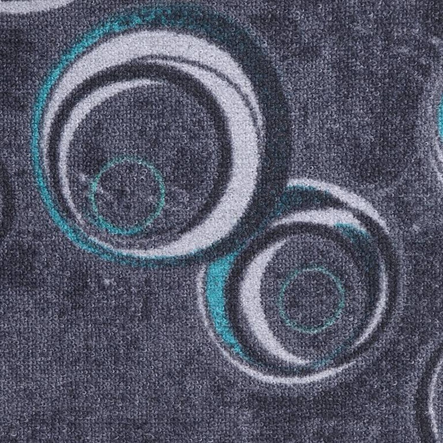 ITC, AKCIA: 60x600 cm Koberec metráž Drops 99, šíře, šedá, filc, chodba / predsieň