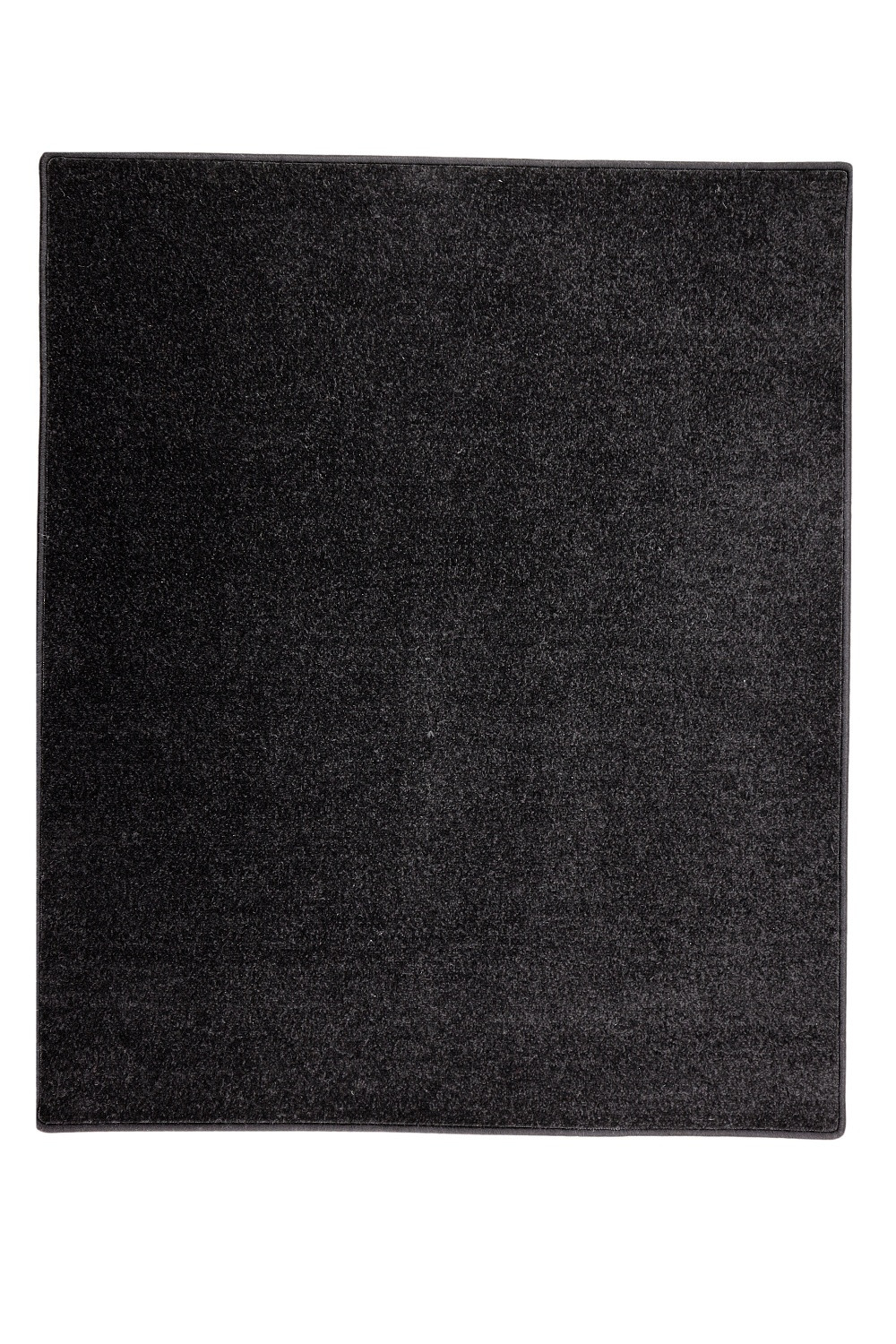 Vopi, AKCIA: 120x170 cm Kusový koberec Eton čierny 78, čierna, chodba / predsieň