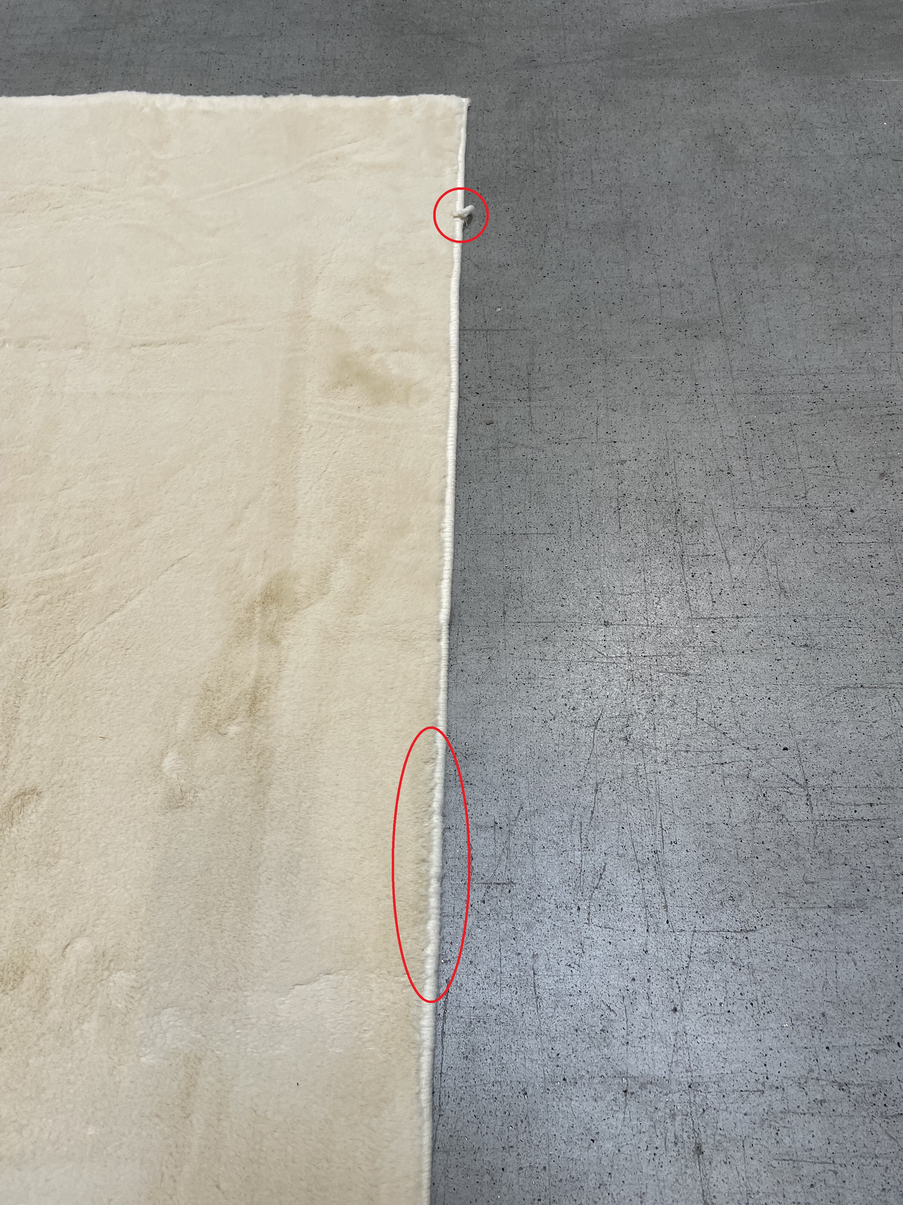 B-line, POŠKODENÝ Kusový koberec COLOR UNI Cream, 160x230, béžová, obývacia izba