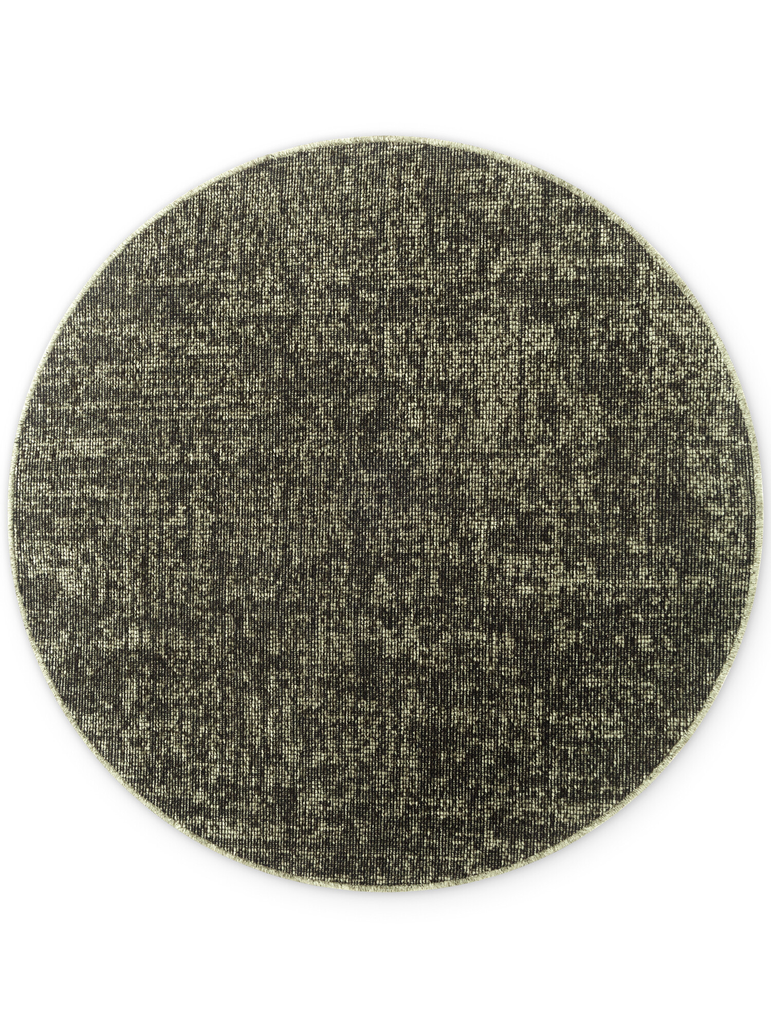 ELLE Decoration, Kusový koberec Brilliance Prisma 106313 Green z kolekcie Elle kruh, 160x160 (priemer) kruh, zelená, obývacia izba