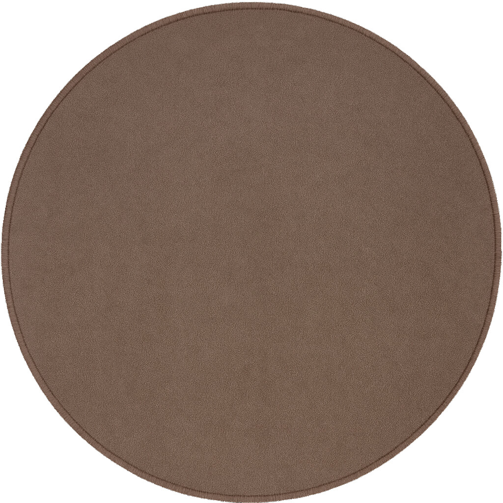 AladinWorld Expres, Kusový koberec Royal Lux 40 hnedý kruh, 200x200 (priemer) kruh, hnedá, obývacia izba