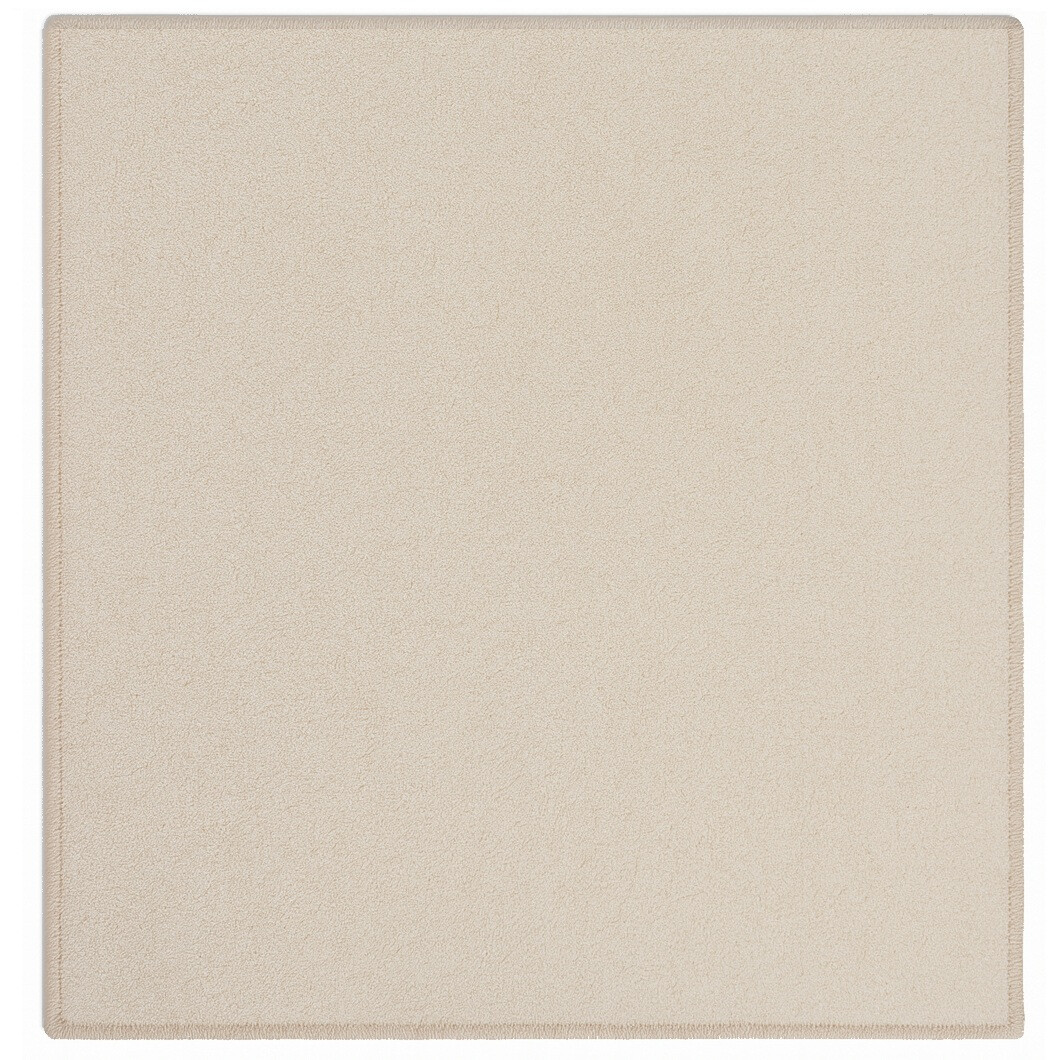 AladinWorld Expres, Kusový koberec Royal Lux 03 krémový štvorec, 400x400, biela, obývacia izba