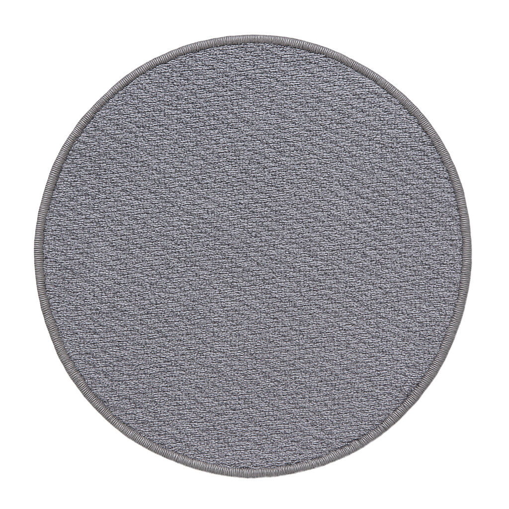AladinWorld Expres, Kusový koberec Atlas 92 sivý kruh, 200x200 (priemer) kruh, šedá, chodba / predsieň
