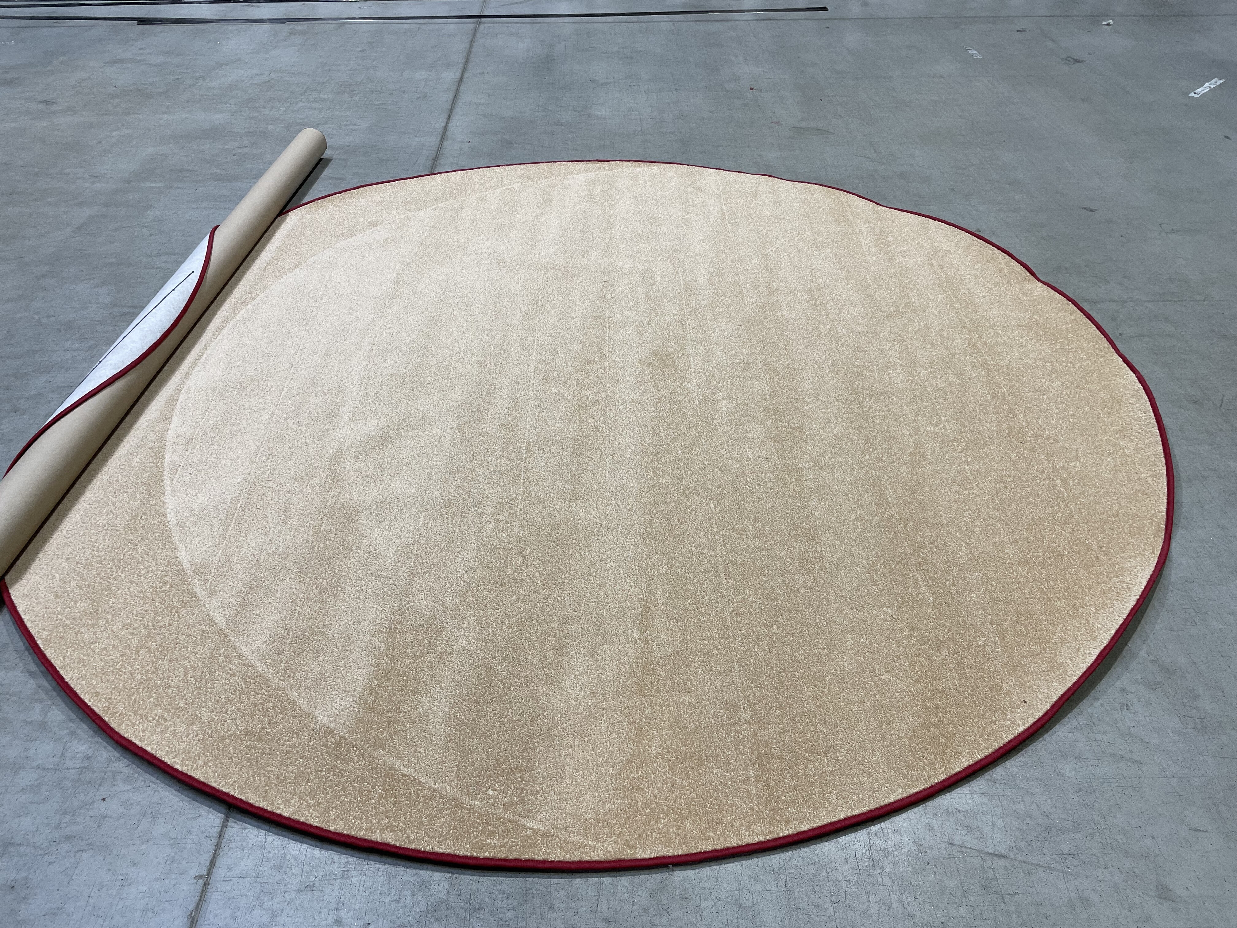 Vopi, DOPREDAJ: 300x300 (priemer) kruh cm Kusový koberec Eton béžový 70 kruh, 300x300 (priemer) kruh, béžová, kuchyňa