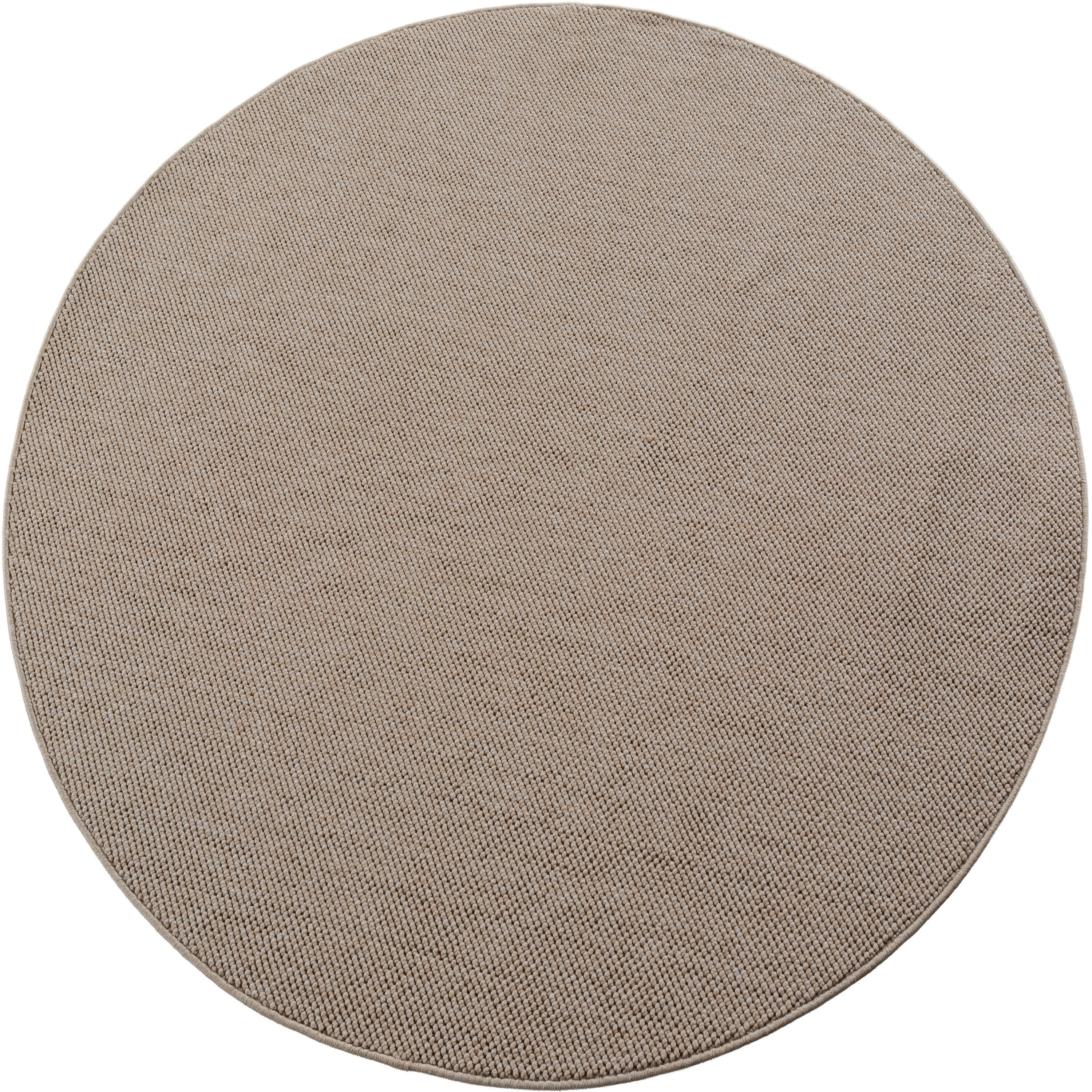 Ayyildiz, Kusový koberec Helix 2200 beige kruh, 80x80, béžová, chodba / predsieň