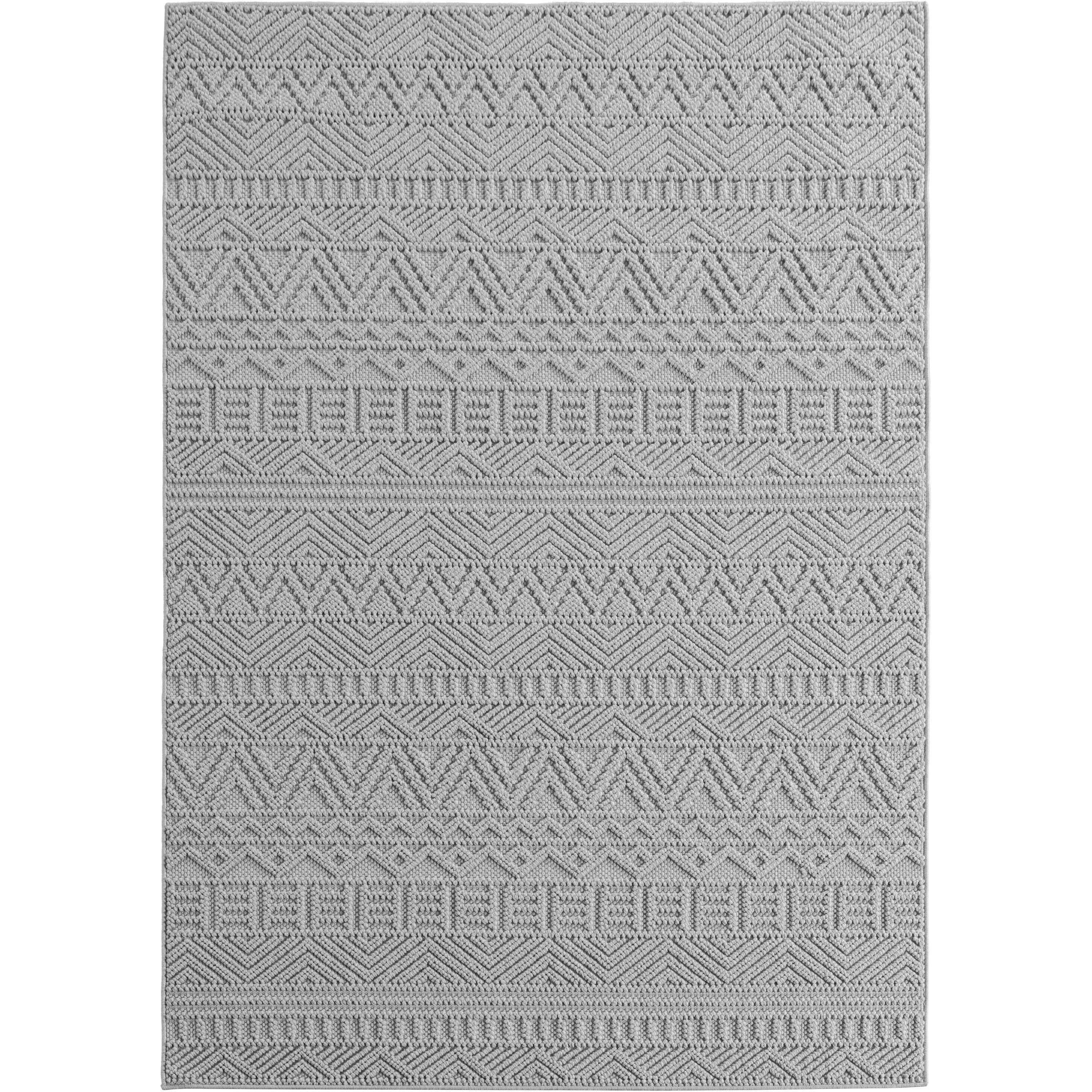 Ayyildiz, Behúň Helix 2202 silver, 80x250, šedá, chodba / predsieň