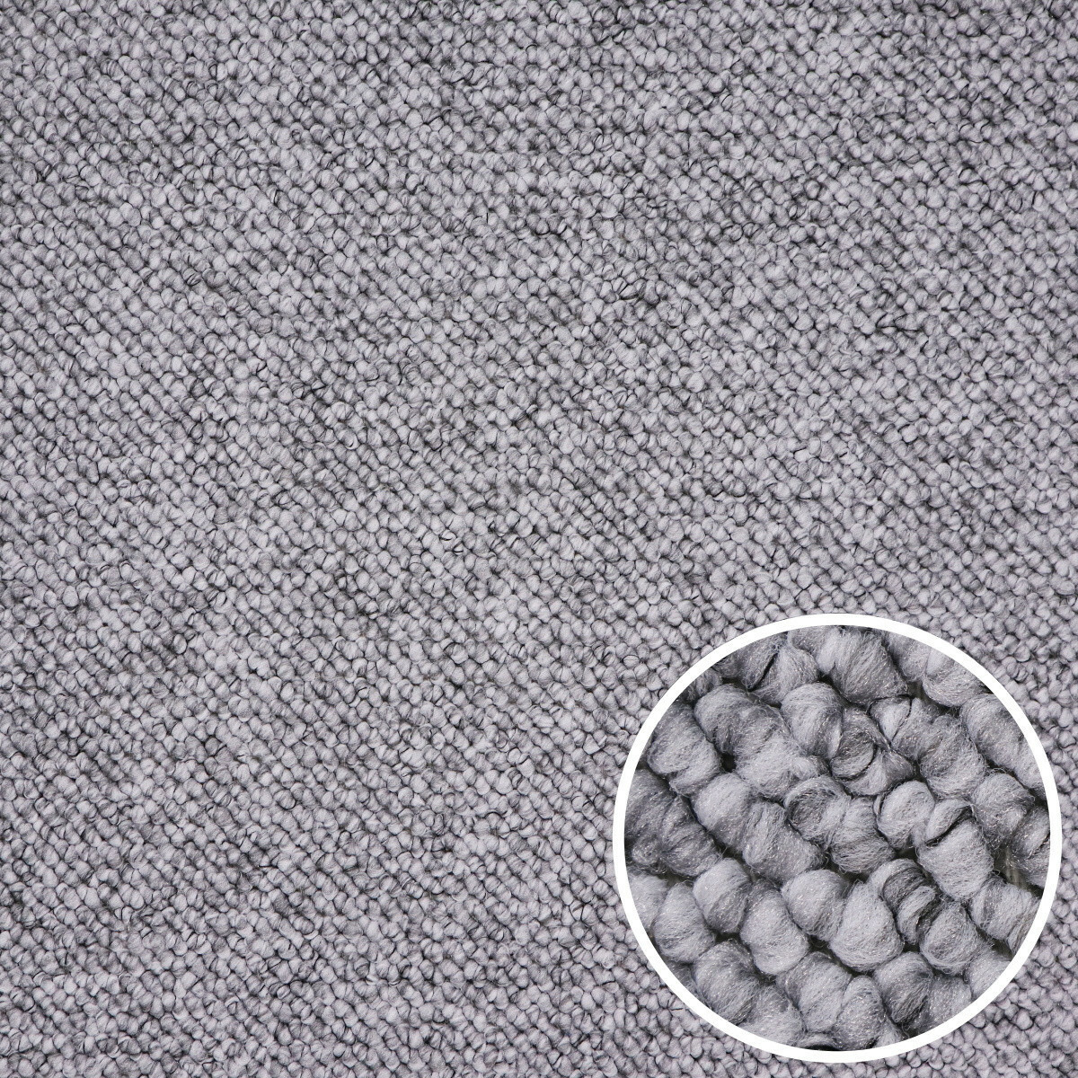 Balta, Metrážny koberec Wolly 920 sivá, na mieru, šíře 4m, šedá, filc, detská izba