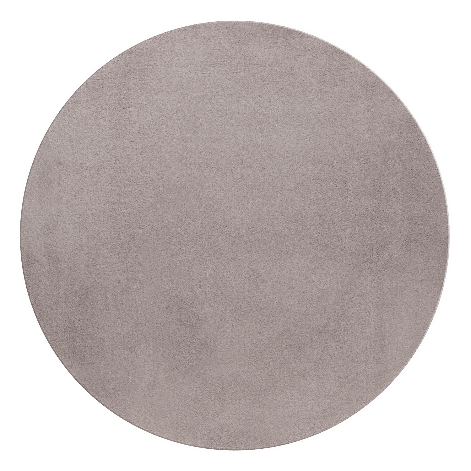 Ayyildiz, Kusový koberec Pouffy 5100 Beige kruh, 120x120 (priemer) kruh, béžová, obývacia izba