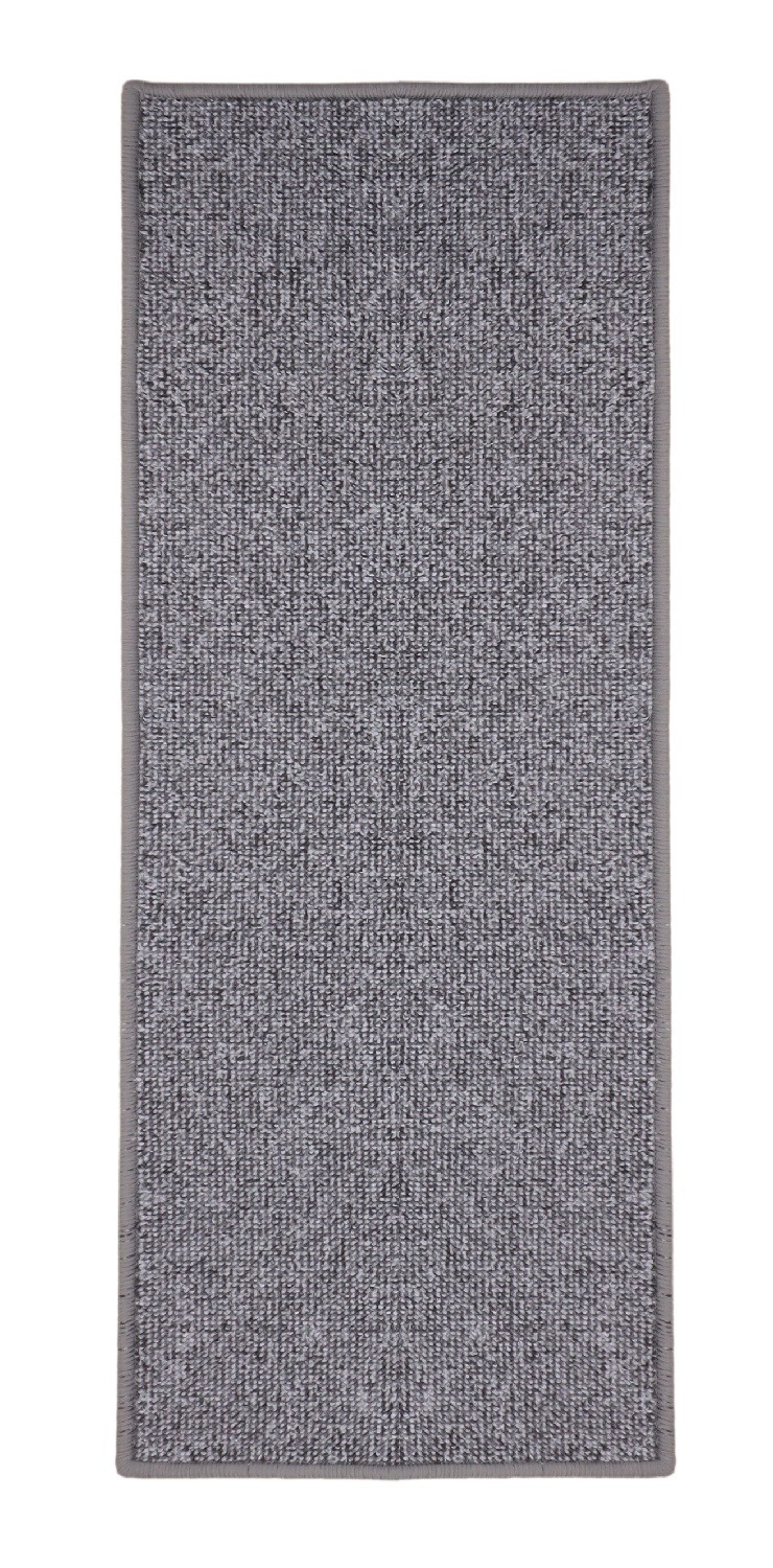 AKCIA: 👣🛡️260x60 cm Behúň na mieru Neapol 4726 - obšitý zo všetkých strán + protišmyková úprava, šedá, chodba / predsieň