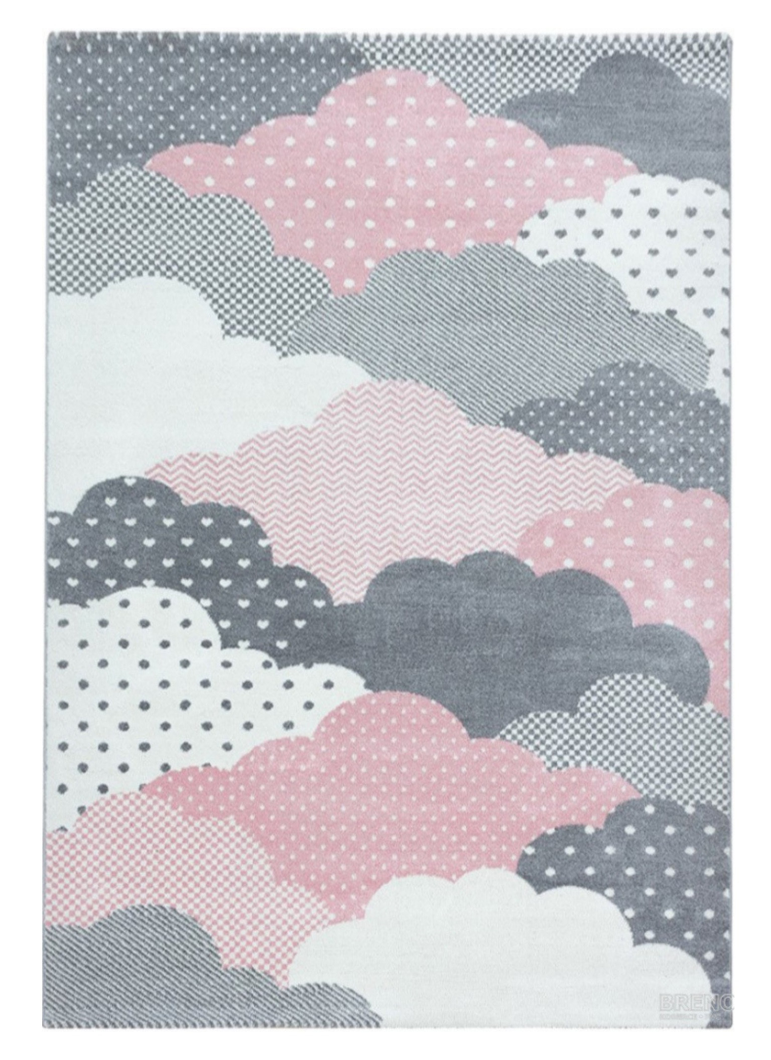 Ayyildiz, DOPREDAJ: 80x150 cm Dětský kusový koberec Bambi 820 pink, 80x150, ružová, detská izba