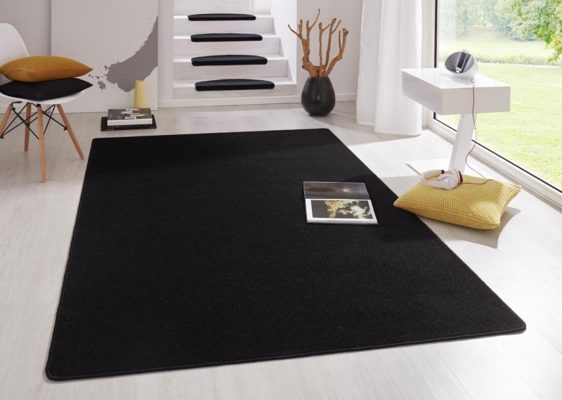 Hanse Home, Kobercová sada Fancy 103004 Schwarz, 3 diely: 67x140 (2x), 67x250 (1x), čierna, detská izba