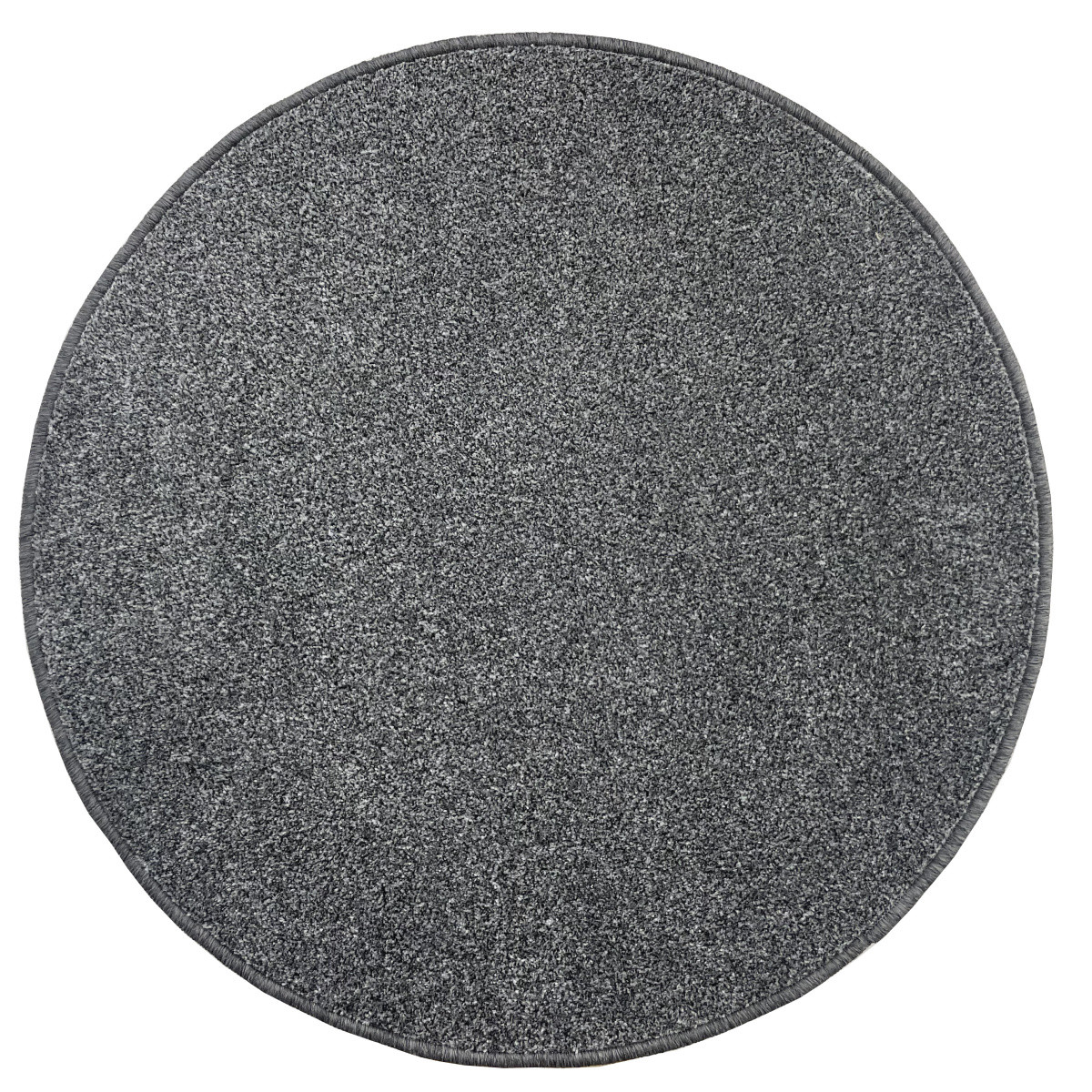 Vopi, AKCIA: 160x160 (průměr) kruh cm Kusový koberec Messina antra kruh, šedá, obývacia izba