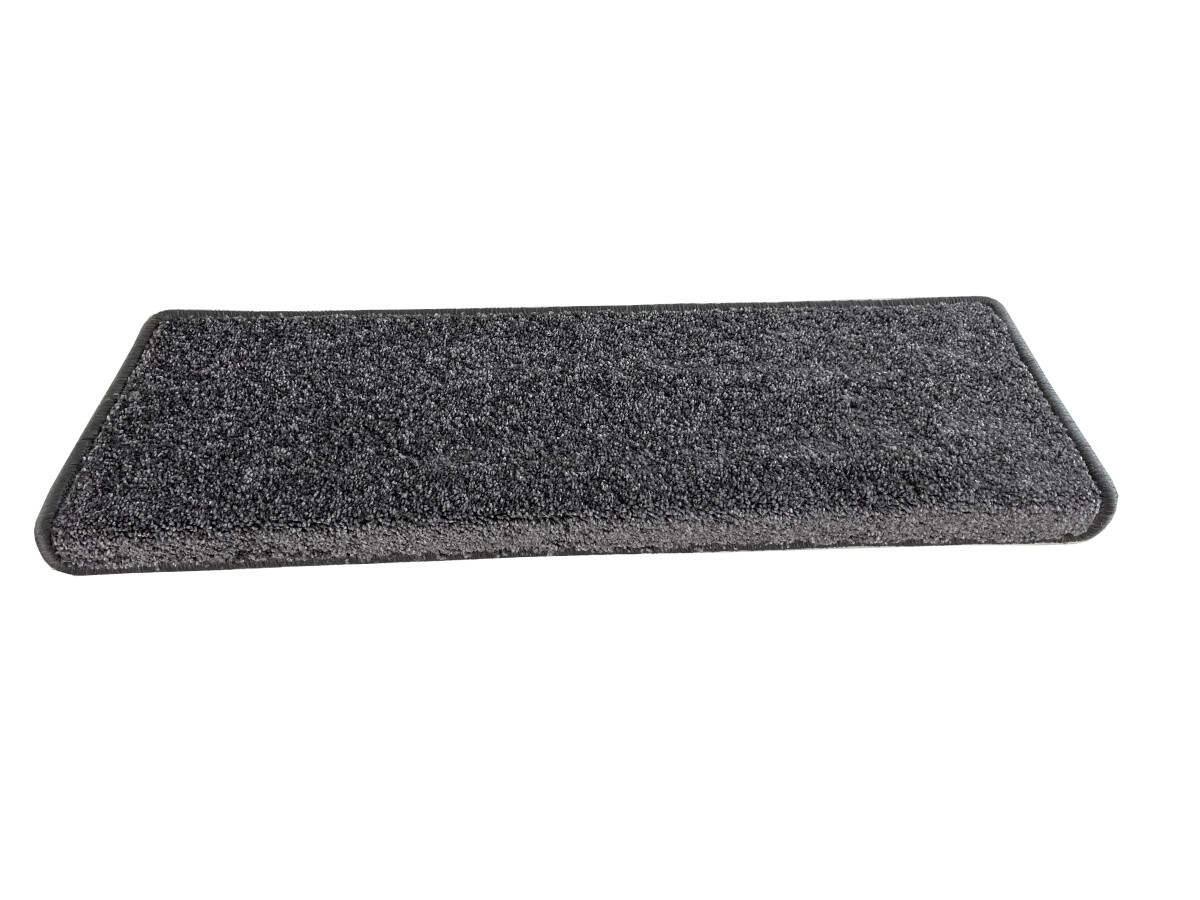 Vopi Nášľapy na schody Capri šedý obdĺžnik, samolepiaci - 24x65 obdĺžnik (rozmer vrátane ohybu)