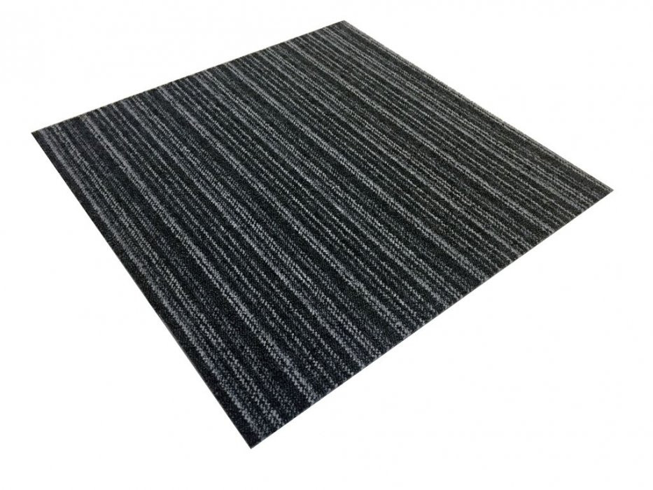 Vopi, AKCIA: 50x50 cm Kobercový štvorec Vienna antracit 7782 50 x 50 cm, chodba / predsieň