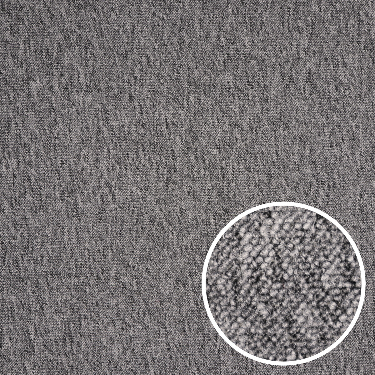 Metrážny koberec Balance 77 sivý, na mieru, šíře 4m, šedá, filc, chodba / predsieň