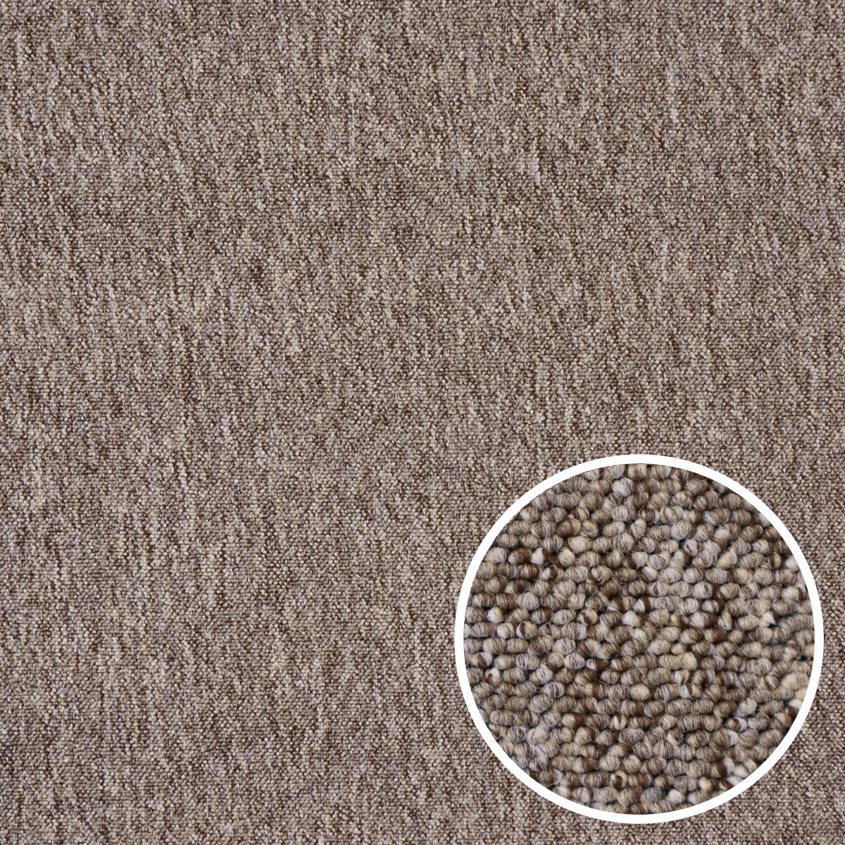 Spoltex, Metrážny koberec Balance 92 hnedý, na mieru, šíře 4m, hnedá, filc, chodba / predsieň