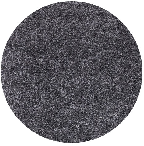 Kusový koberec Life Shaggy 1500 grey kruh - 200x200 (priemer) kruh cm Ayyildiz koberce 
