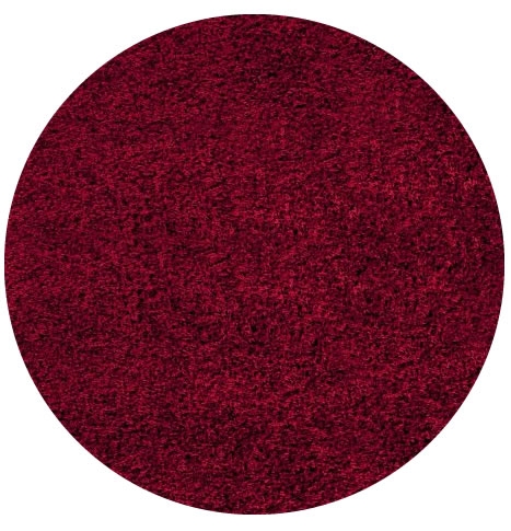 Kusový koberec Life Shaggy 1500 red kruh - 80x80 (priemer) kruh cm Ayyildiz koberce 
