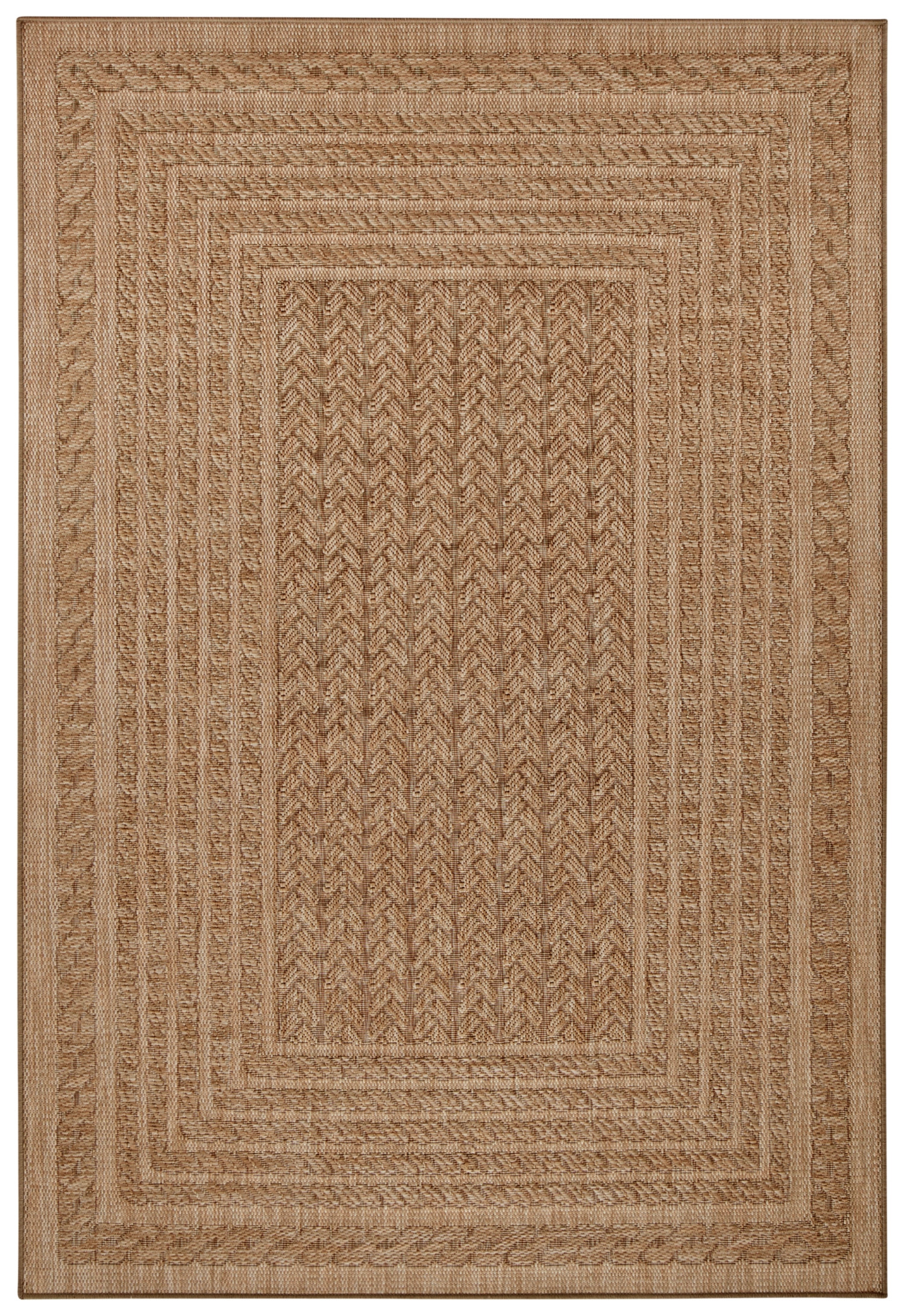 Hanse Home, AKCIA: 160x230 cm Kusový koberec Forest 103992 Beige / Brown – na von aj na doma, béžová, chodba / predsieň