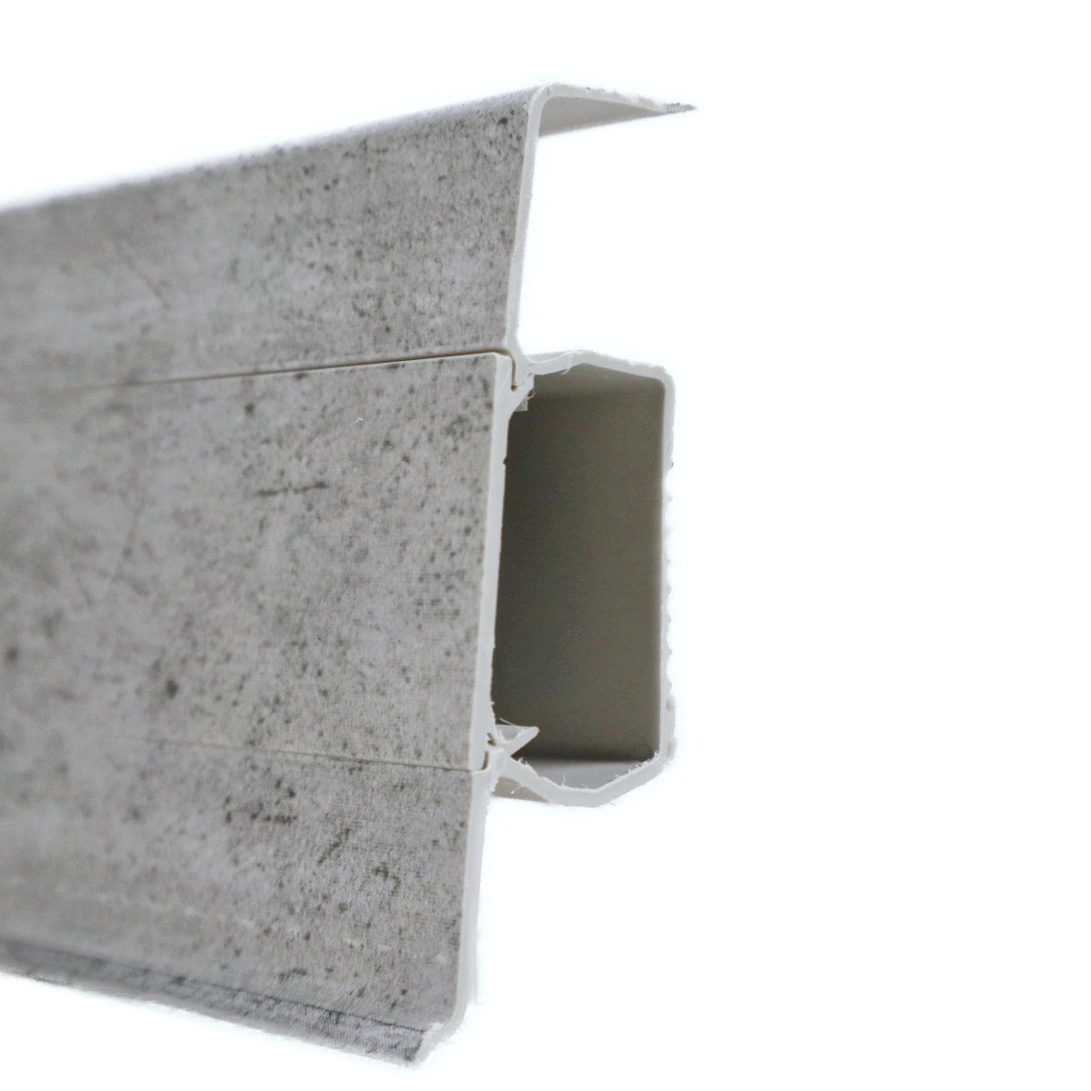 Döllken, DOPREDAJ: 2500x50x25 mm cm Soklová podlahová lišta SLK60 Q 4113 2,5 m, 2500x50x25 mm, šedá