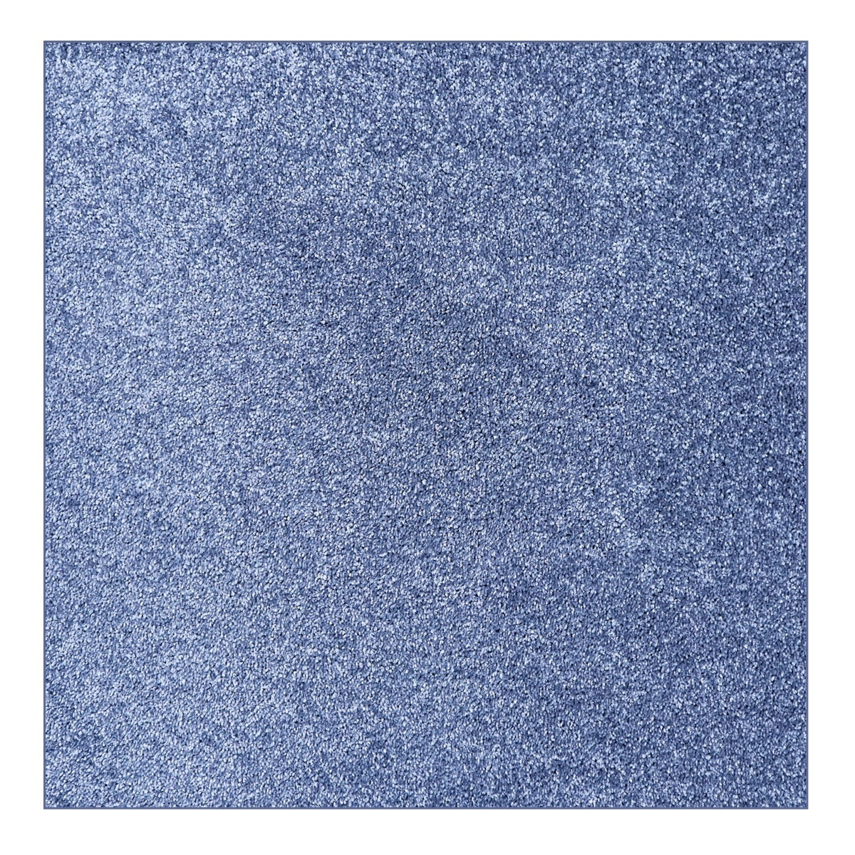 AladinWorld Expres, Kusový koberec Velur Ultra tm. modrý štvorec, 200x200, modrá, obývacia izba