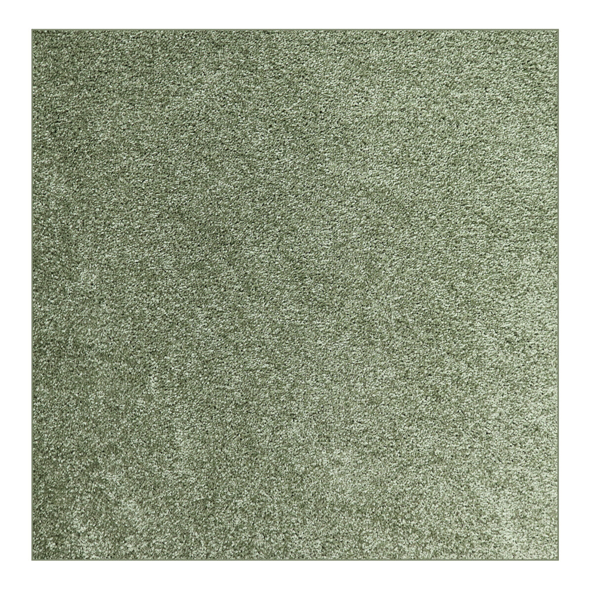 AladinWorld Expres, Kusový koberec Velur Ultra olivový štvorec, 400x400, zelená, obývacia izba