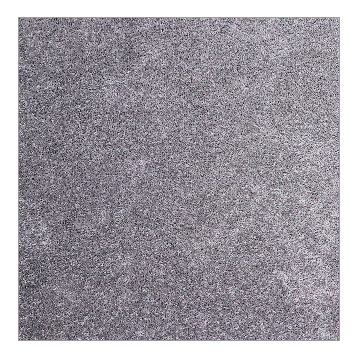 AladinWorld Expres, Kusový koberec Velur Ultra strieborný štvorec, 400x400, šedá, obývacia izba