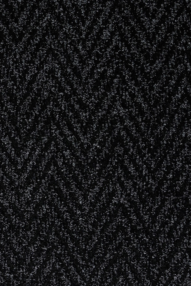 Vebe, AKCIA: 85x215 cm Čistiaca zóna Boomerang 50 čierna, šíře, čierna, guma (gél - protišmykový), chodba / predsieň