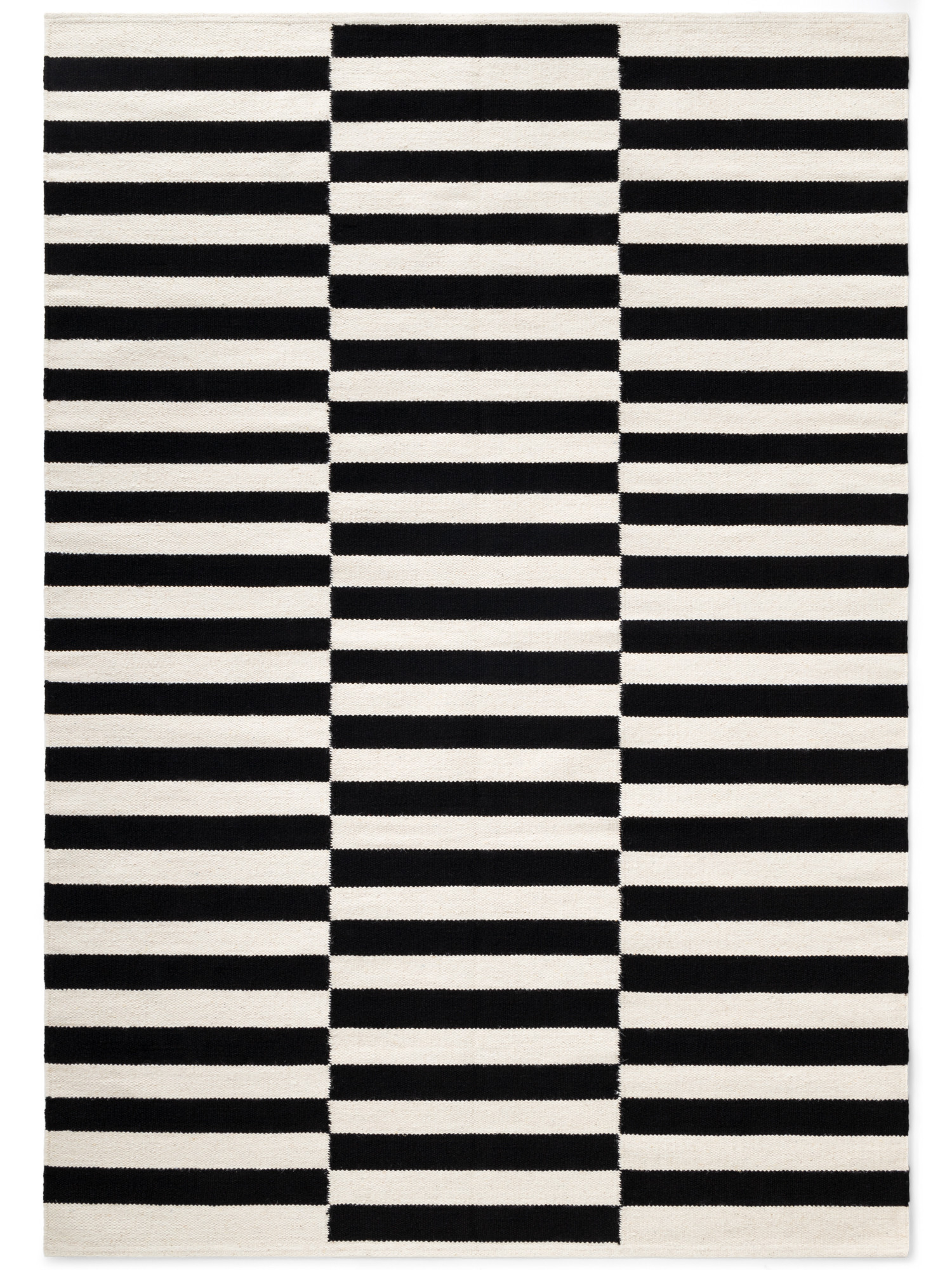 Hanse Home, AKCIA: 120x180 cm Kusový koberec Donna 106207 Black White, čiernobiela, obývacia izba