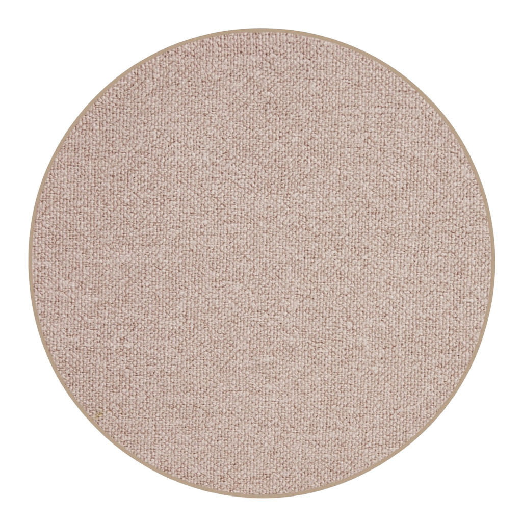 Condor Carpets, Kusový koberec Rambo-Bet 71 kruh, 400x400 (priemer) kruh, béžová, kancelária