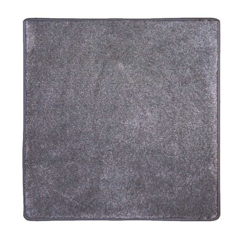 Vopi, AKCIA: 60x60 cm Kusový koberec Laguna tmavo šedá štvorec, šedá, obývacia izba