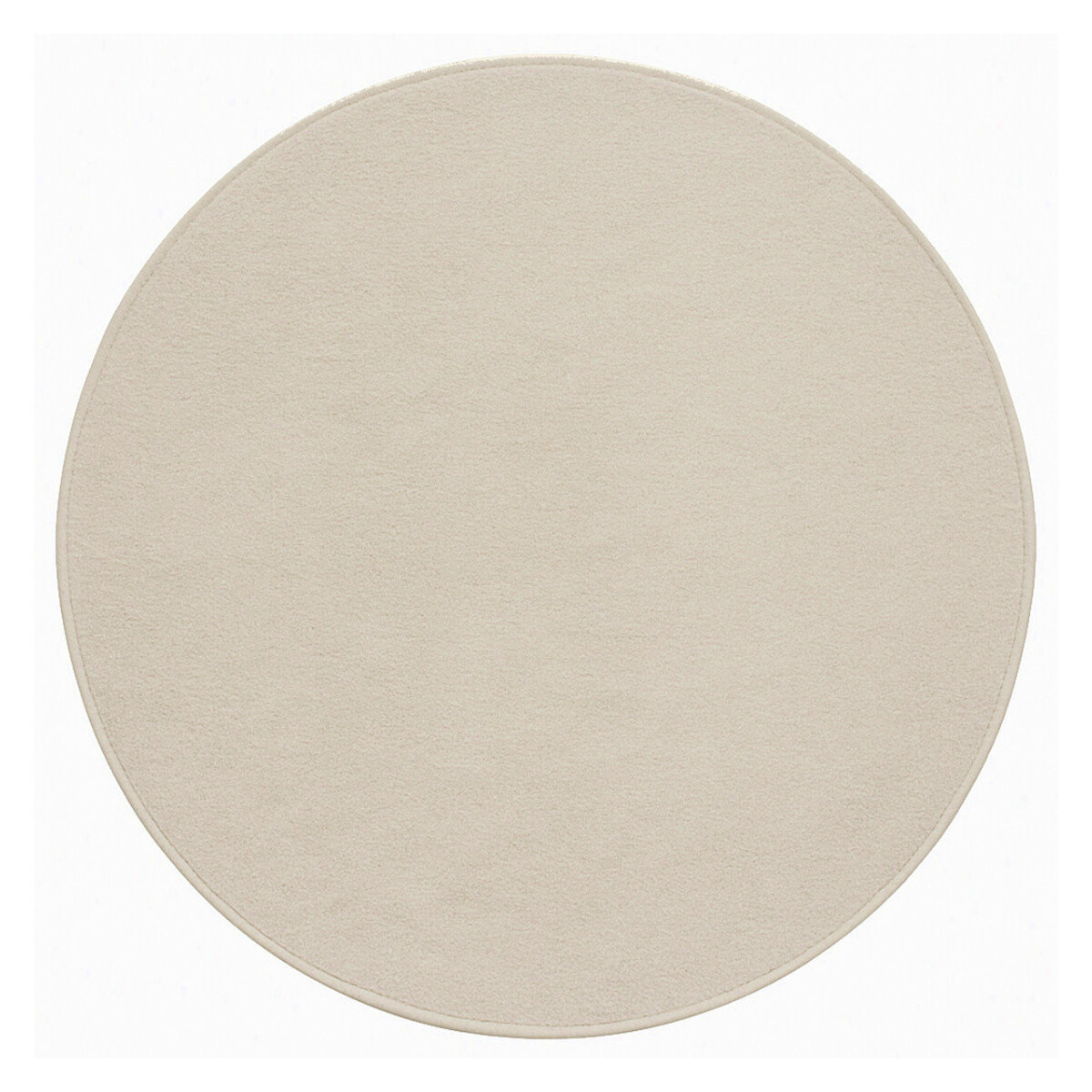 AladinWorld Expres, Kusový koberec Royal Lux 03 krémový kruh, 400x400 (priemer) kruh, biela, obývacia izba