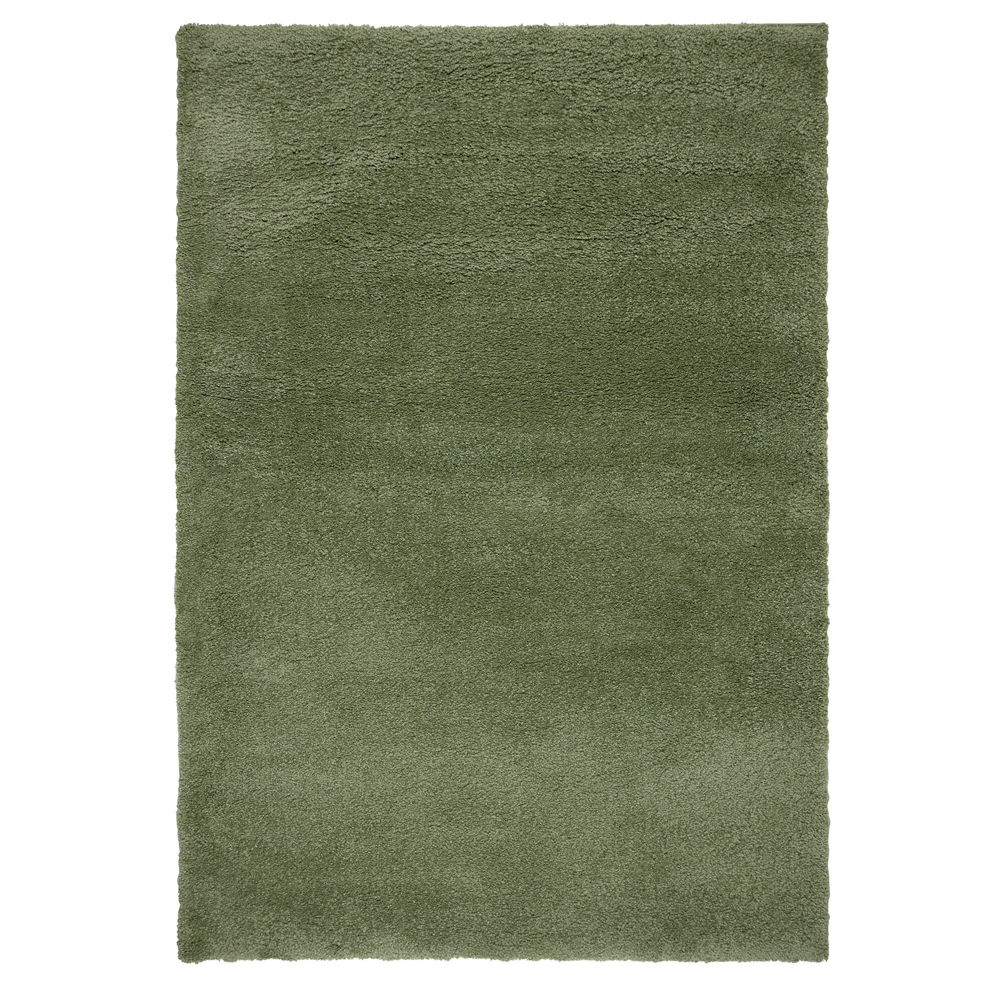 Flair Rugs, AKCIA: 120x170 cm Kusový koberec Shaggy Teddy Olive, zelená, obývacia izba