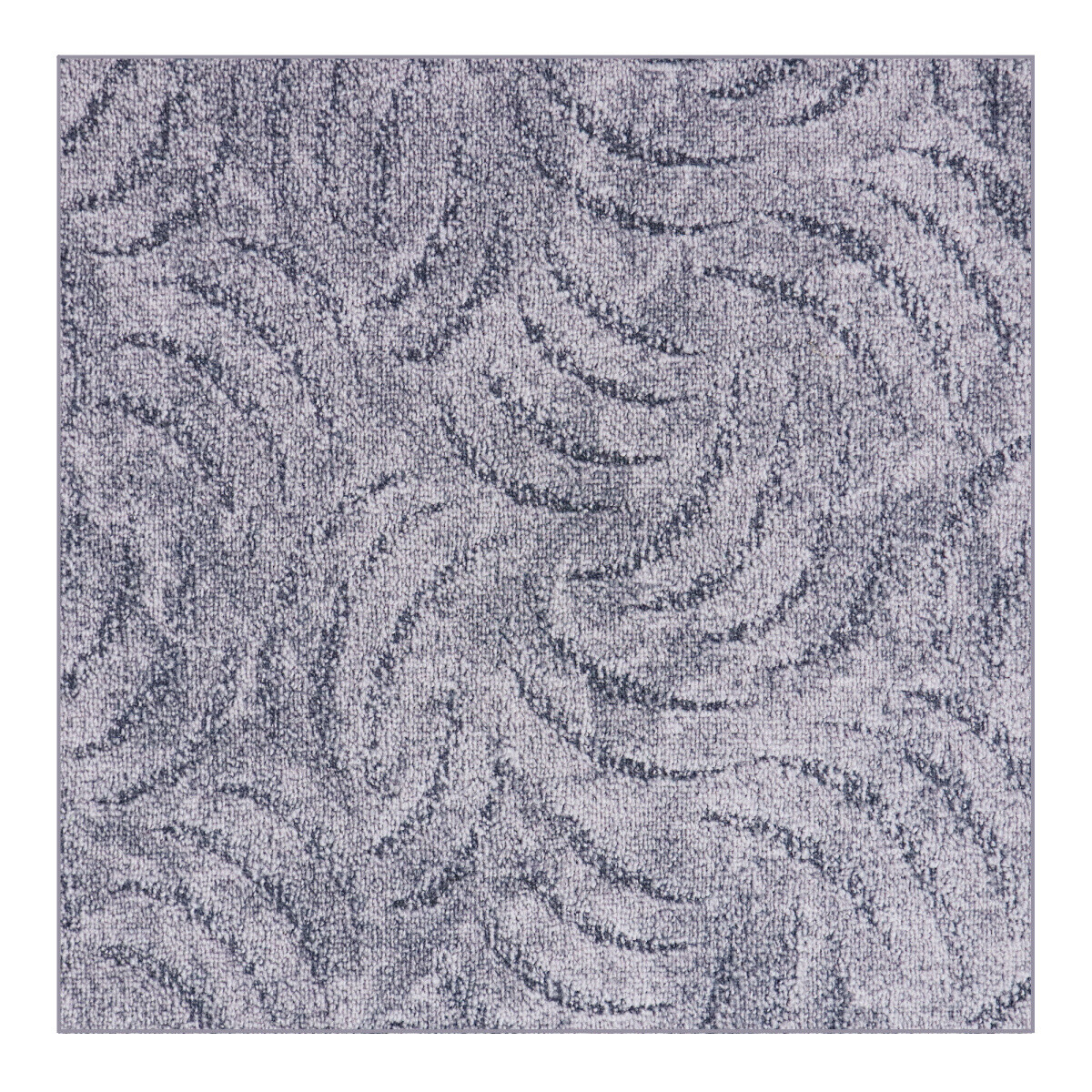 AladinWorld Expres, Kusový koberec Scroll šedý štvorec, 400x400, šedá, obývacia izba
