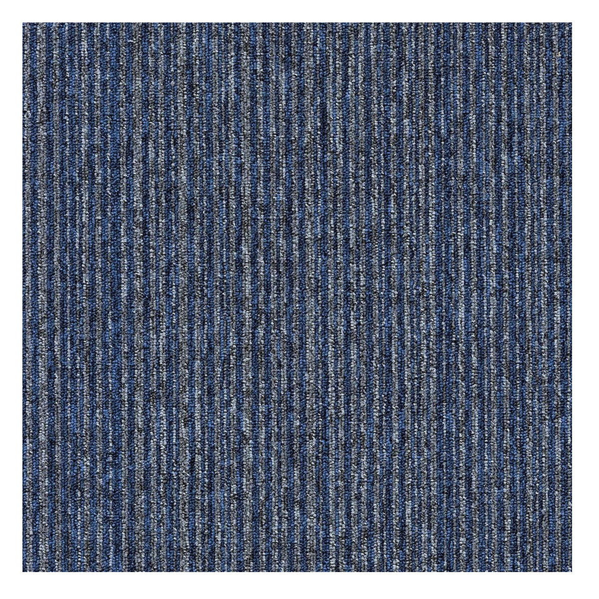 Tapibel, Kobercový štvorec Coral Lines 60360-50 modro-šedý 50 x 50 cm, chodba / predsieň