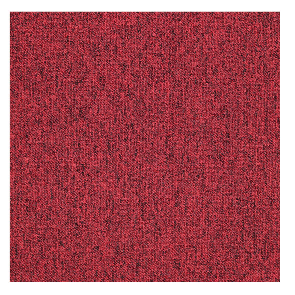 Balta, Kobercový štvorec Sonar 4420 červený 50 x 50 cm, chodba / predsieň