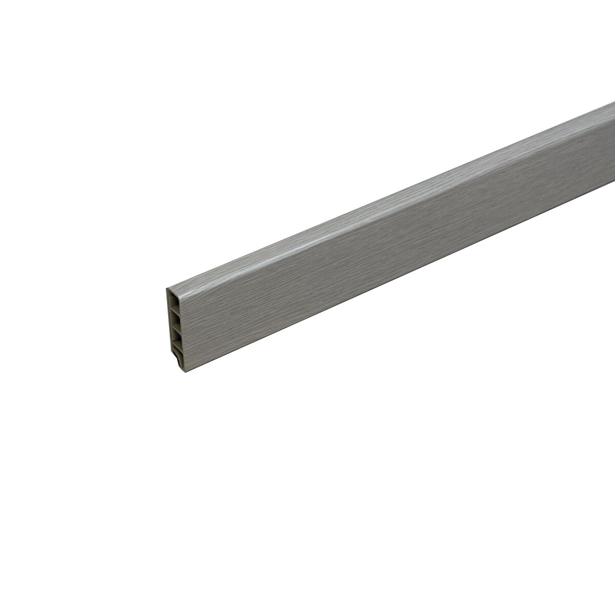 Egibi, Soklová lišta SPC RIGID Toronto 2 m, 2000x50x12 mm, šedá