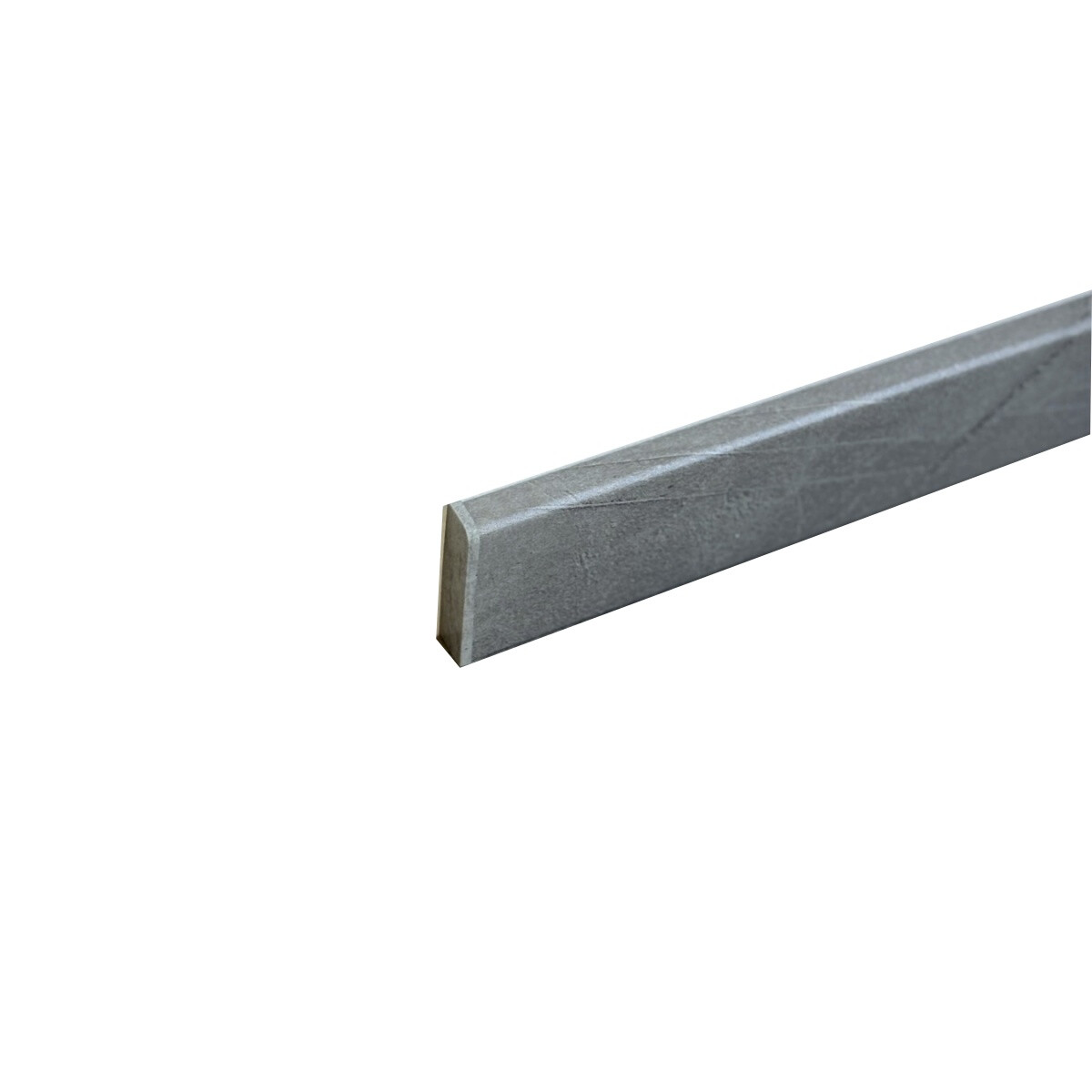 Egibi, Soklová lišta SPC RIGID Betón Nature 2 m, roh vnější 2 ks, šedá